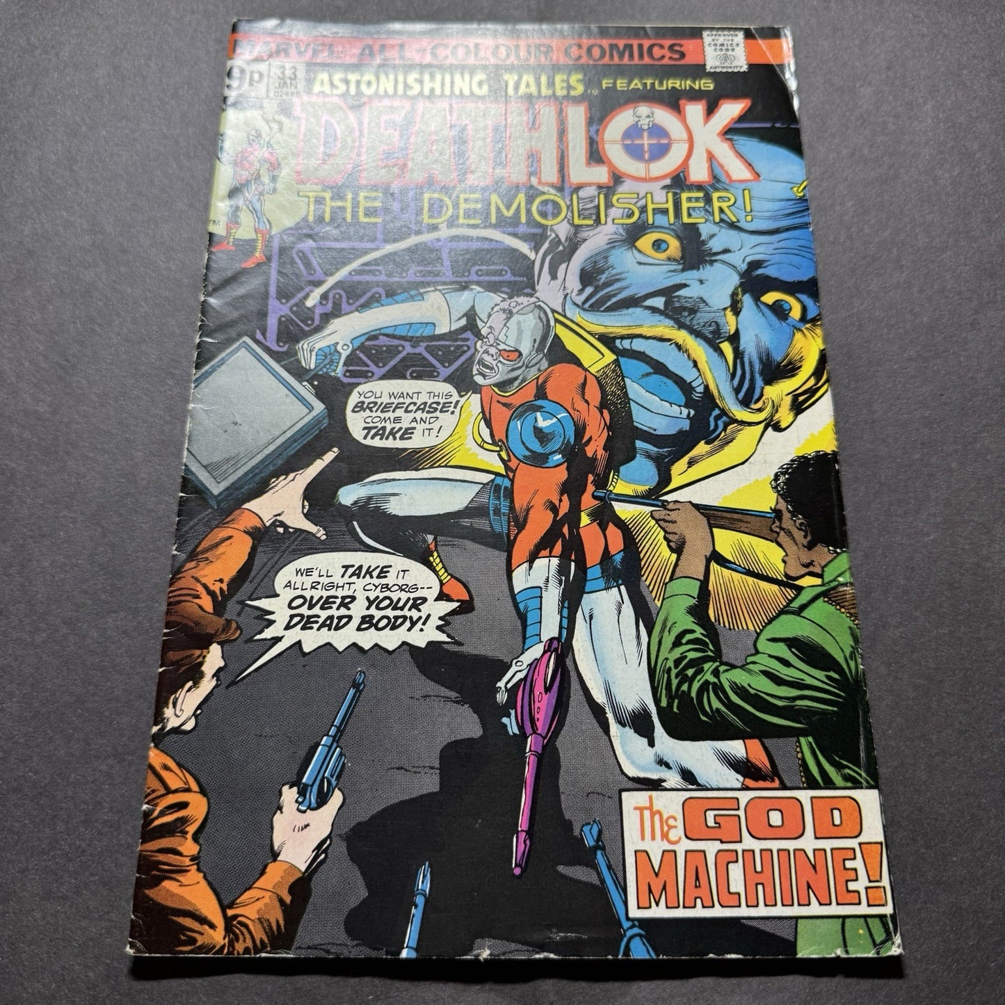 Astonishing Tales 33 - 1st Appearance Hellinger - Bronze Age Marvel Comics 1976