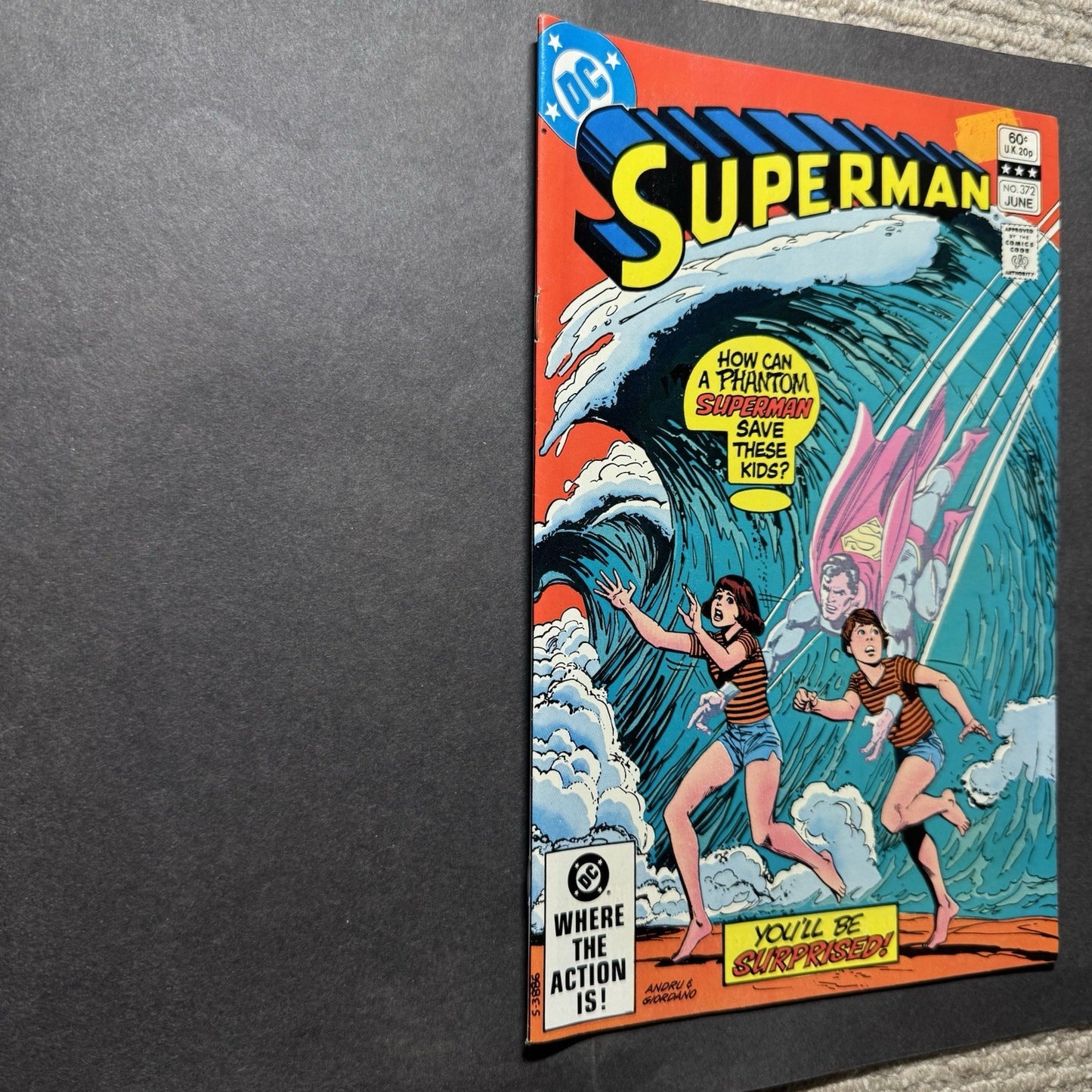 Superman 372 - Bronze Age Dc Comics 1982