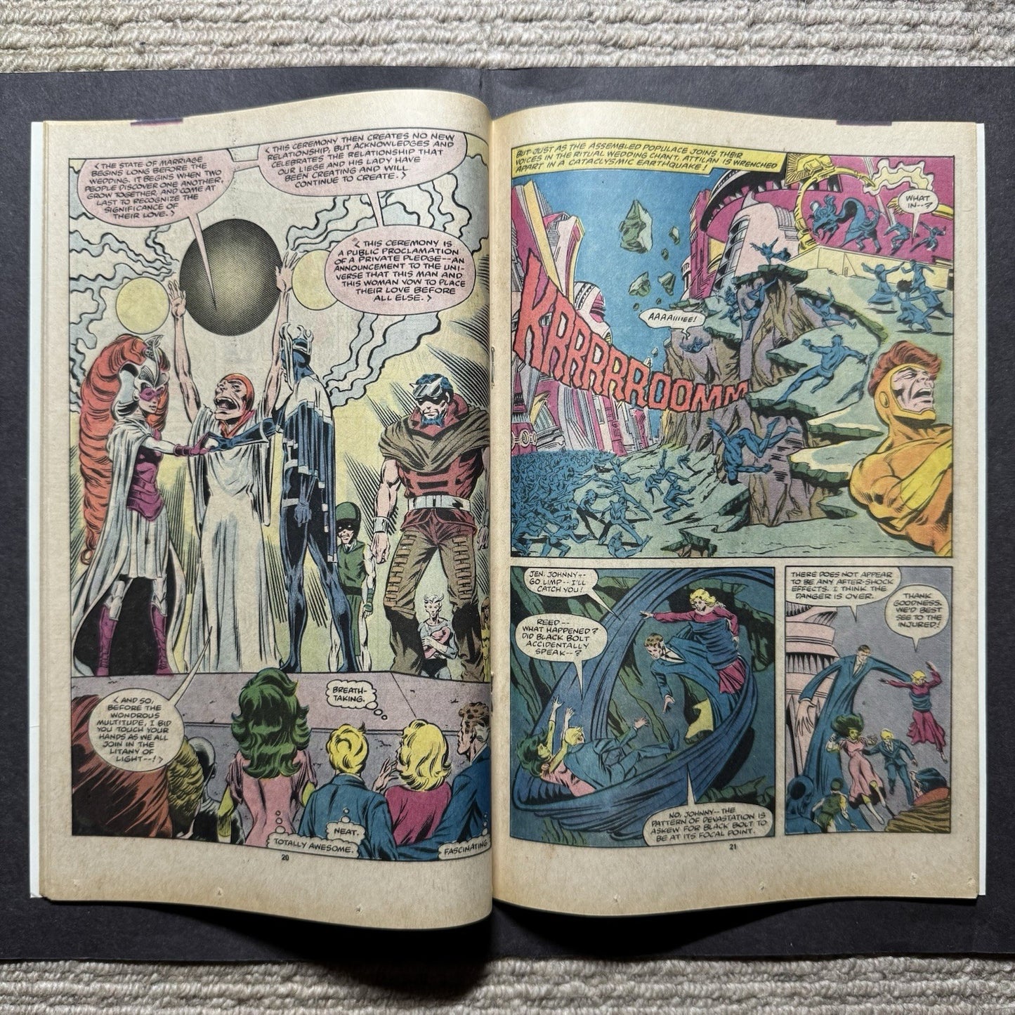 Fantastic Four Annual 18 - Copper Age Marvel Comics 1984