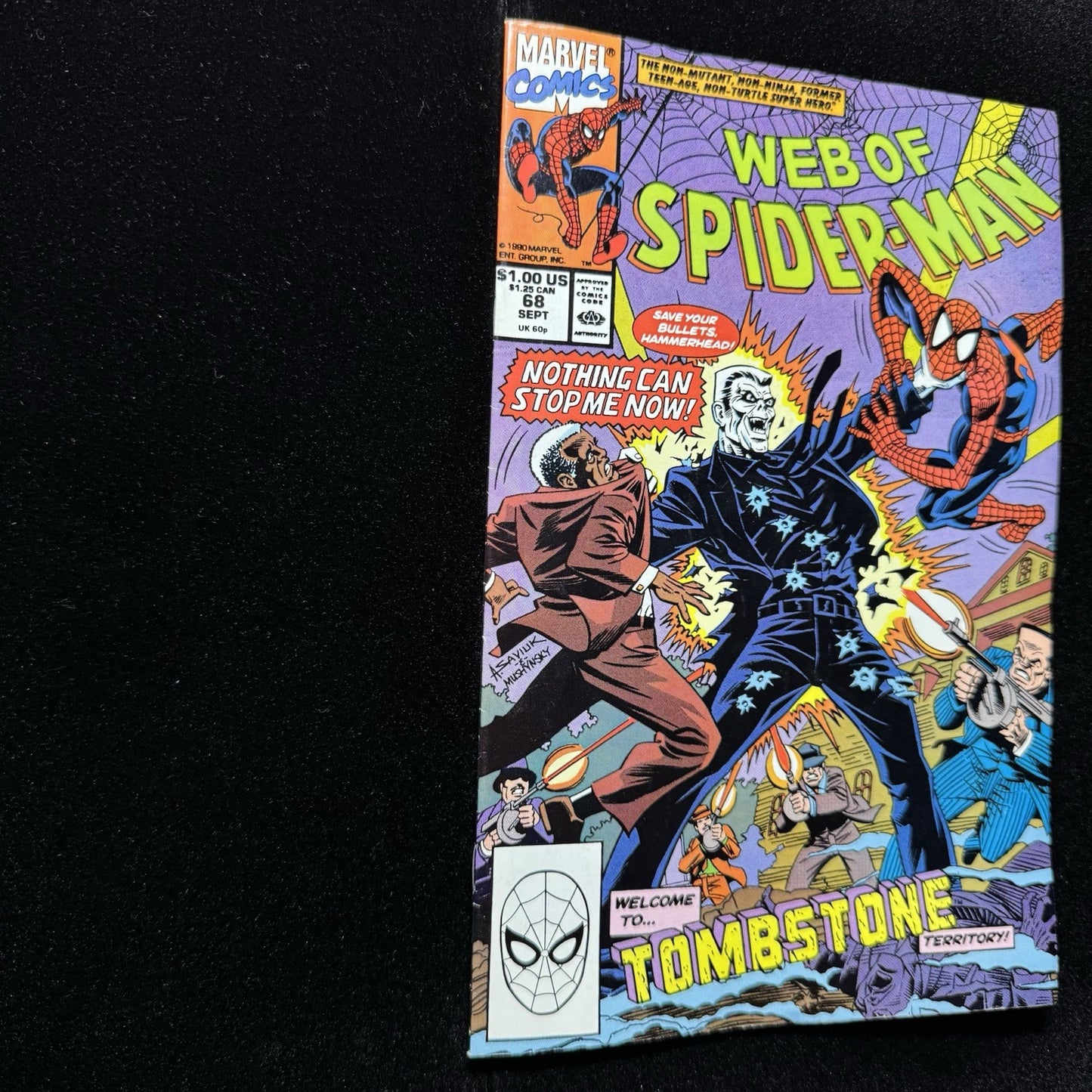 Web Of Spider-Man 68 - Copper Age Marvel Comics 1990