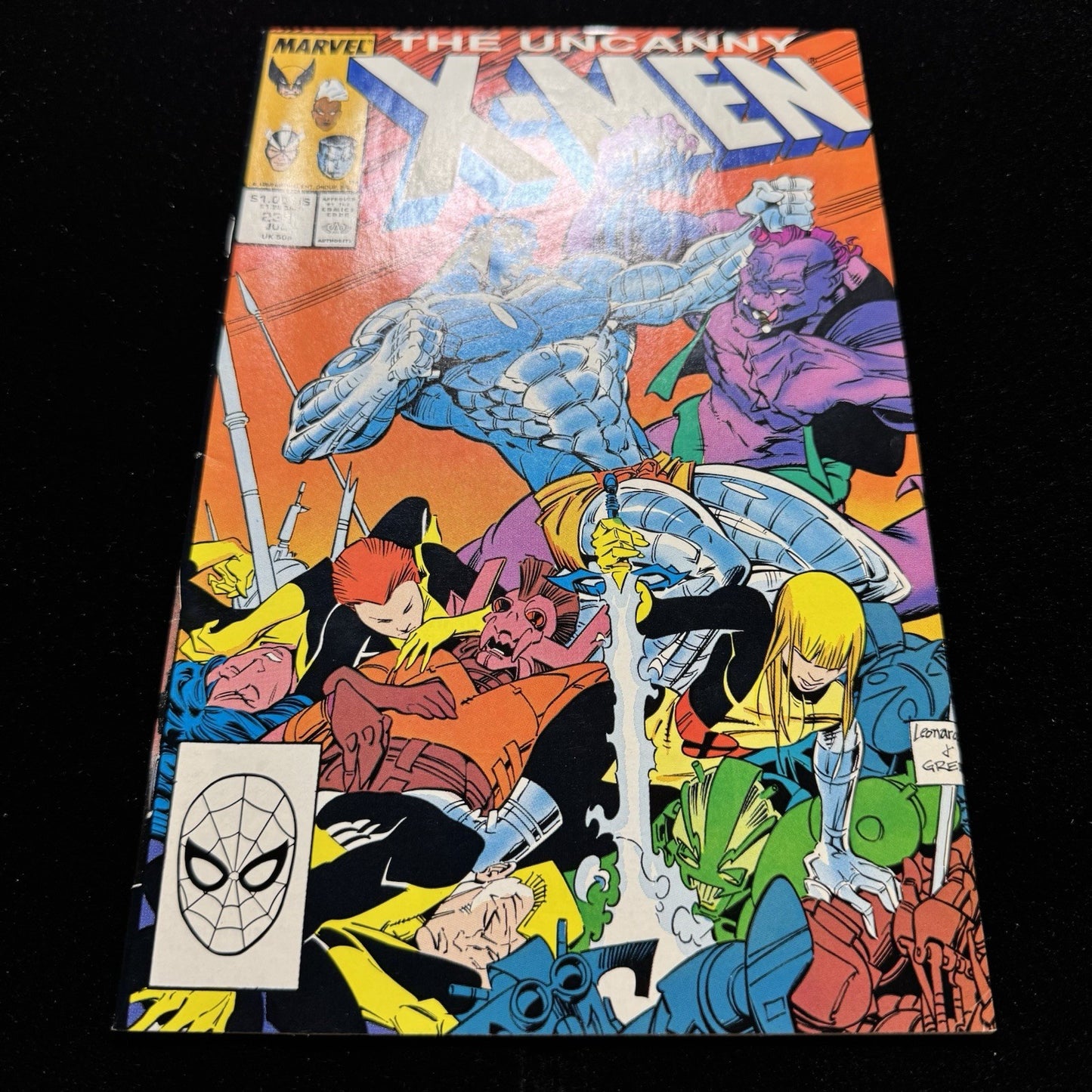 Uncanny X-Men 231 - Copper Age Marvel Comics 1988