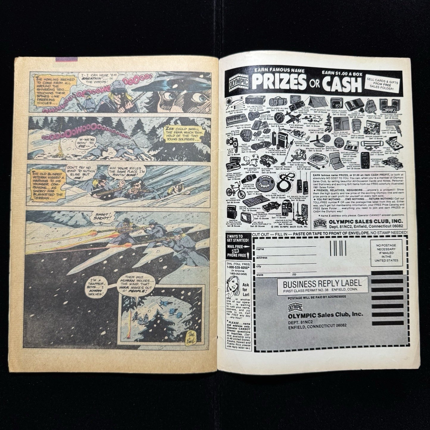 Sgt Rock 352 - Bronze Age Dc Comics 1981