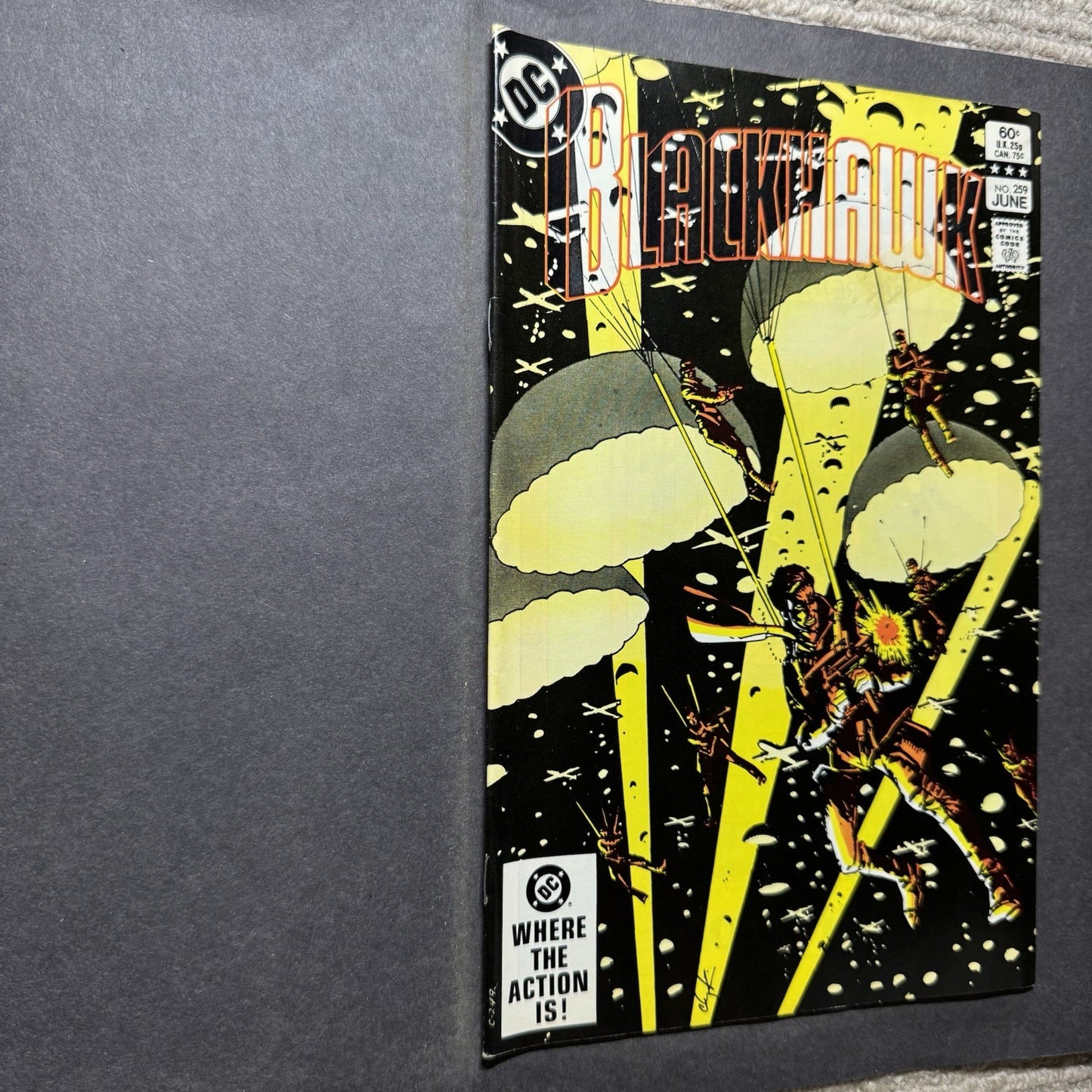 Blackhawk 259 - Bronze Age Dc Comics 1983