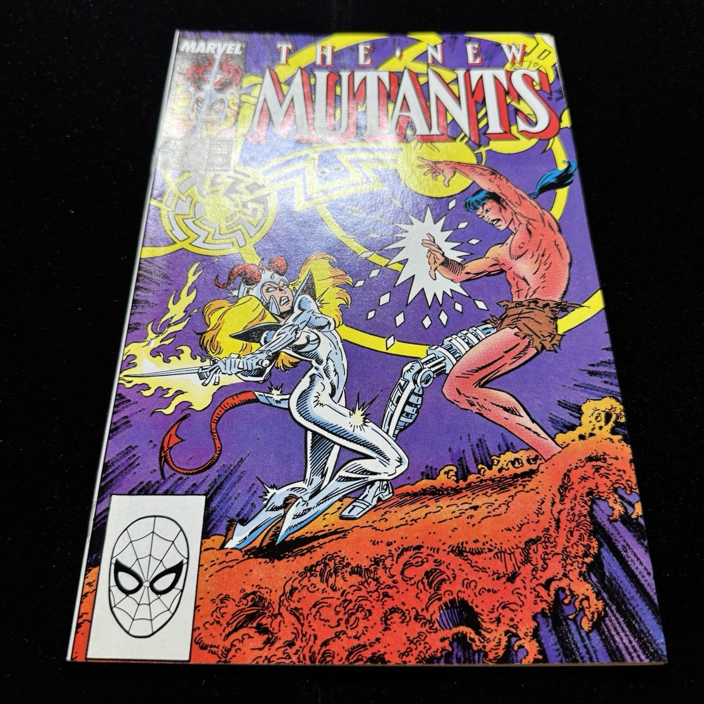New Mutants 66 - 1st App Of Spyder + Gosamyr - Copper Age Marvel Comics 1988