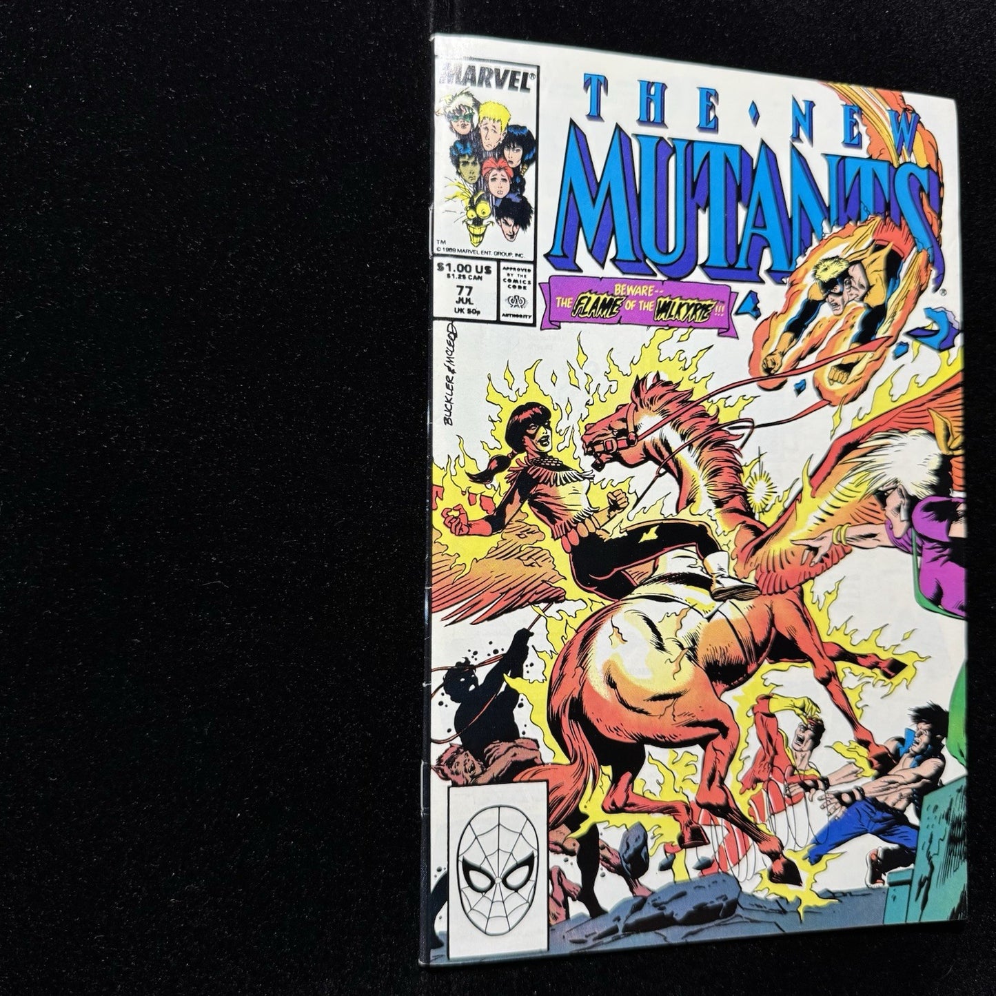 New Mutants 77 - Copper Age Marvel Comics 1989