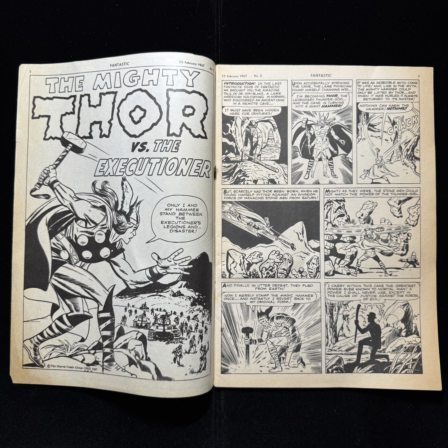 Fantastic! 2 - British Comics - Silver Age Odhams/ IPC Magazines Comics 1967