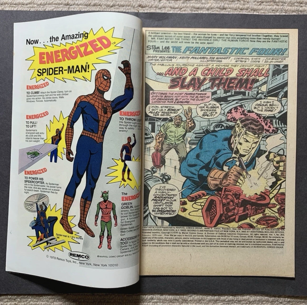 Fantastic Four 203/ Bronze Age Marvel Comics 1979