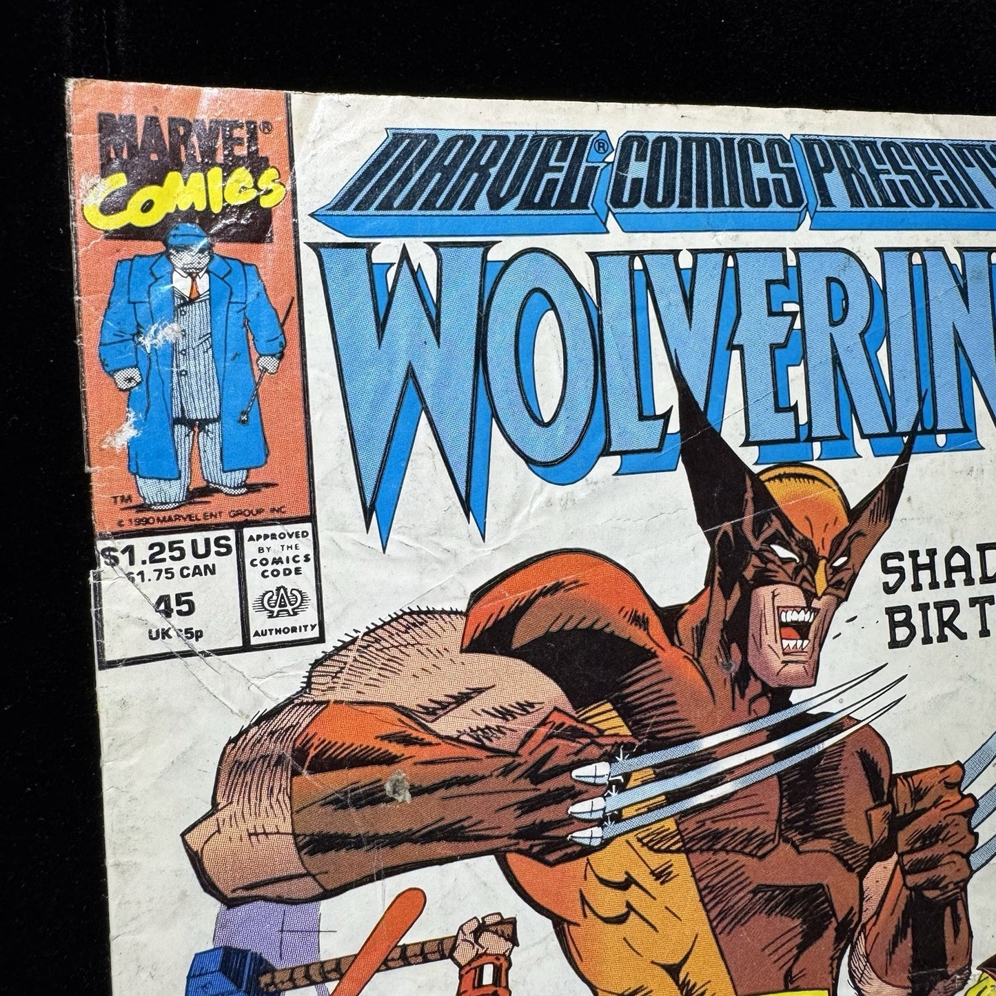 Marvel Comics Presents 45 - Hulk Vs Hulk Hogan - Copper Age Marvel Comics 1990