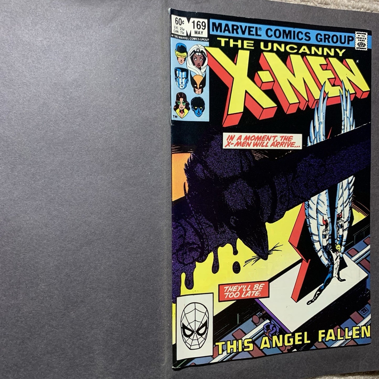 Uncanny x-men 169/ Bronze Age marvel comics 1983