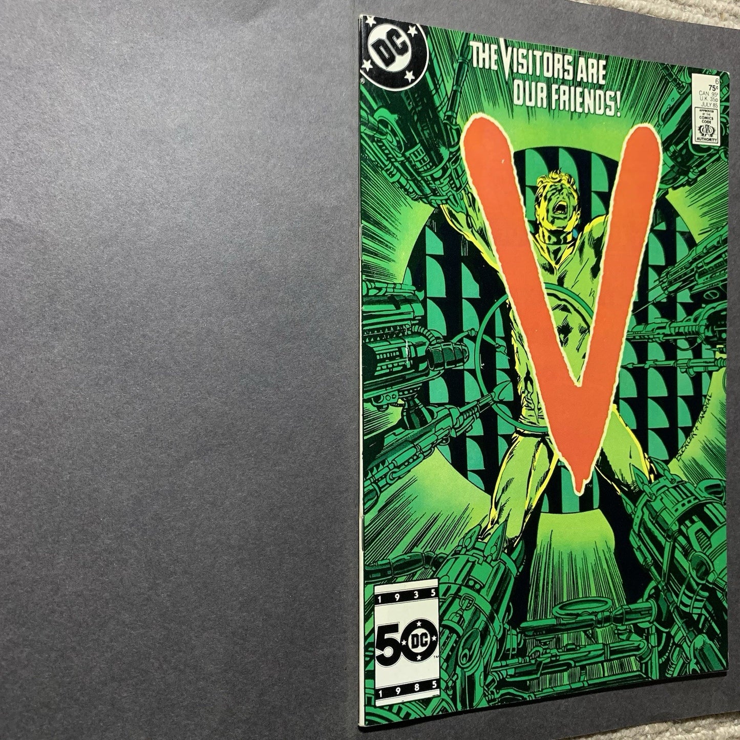 V 6 - Copper Age Dc Comics 1985