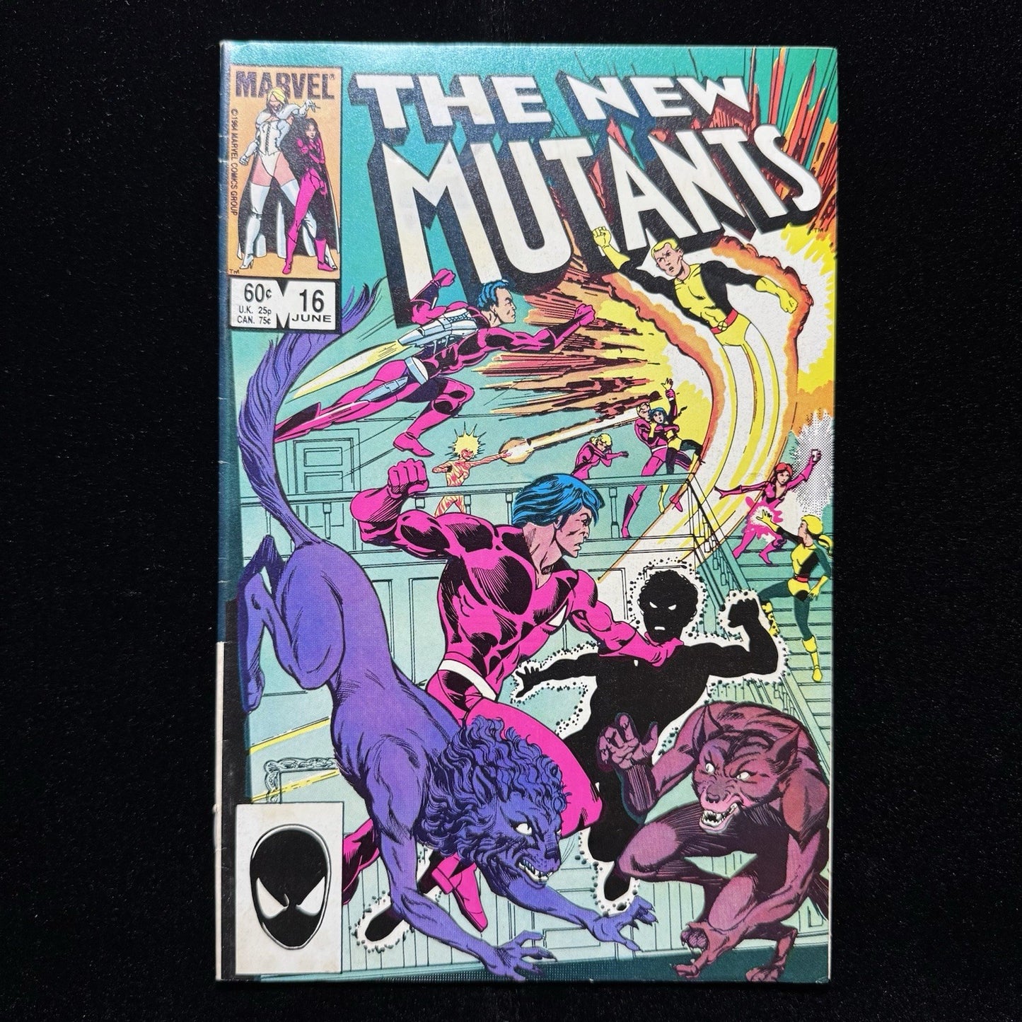 New Mutants 16 - 1st App Of James Proudstar - Copper Age Marvel Comics 1984