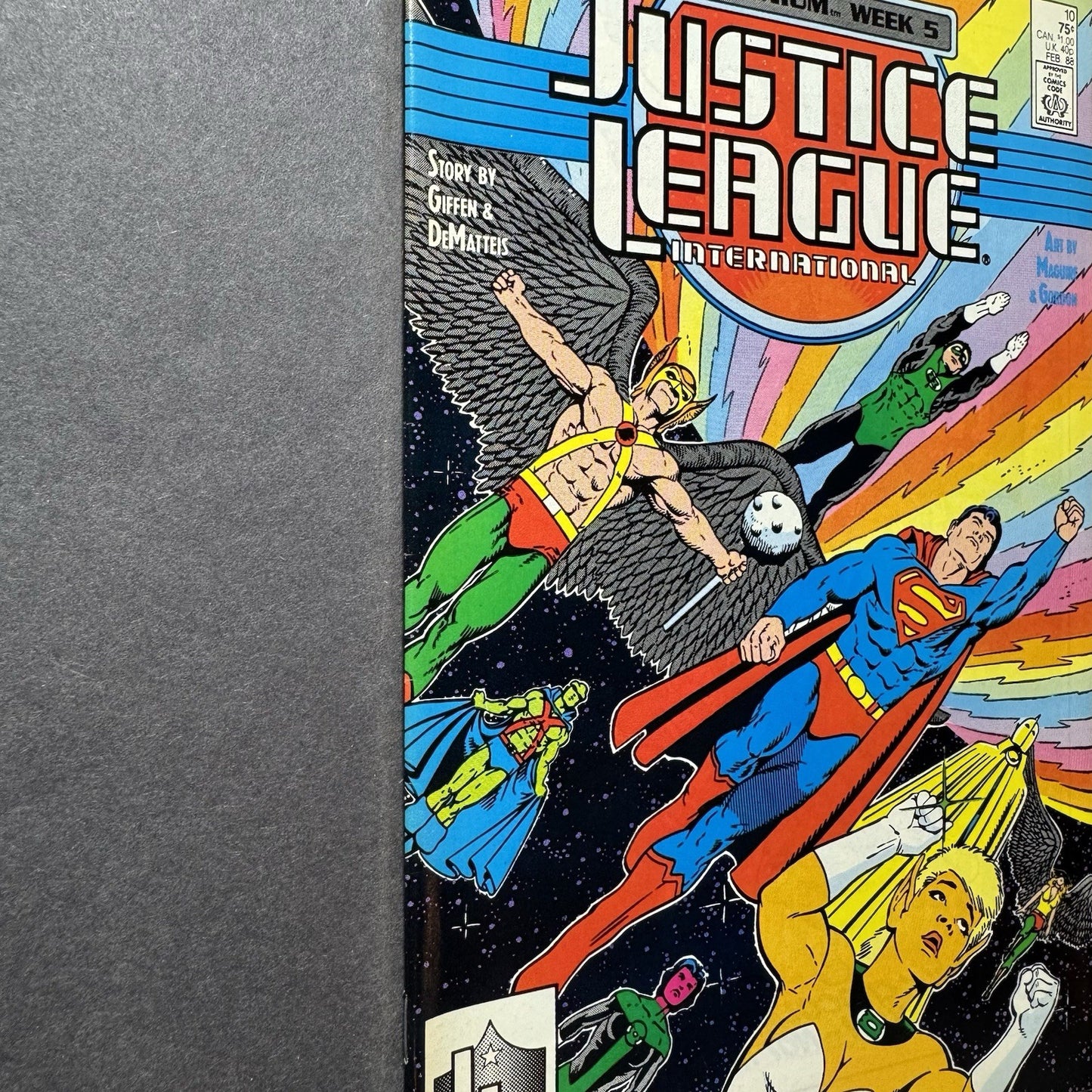 Justice League International 10/ Copper Age Dc Comics 1988