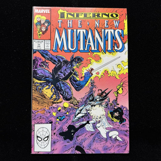 New Mutants 71 - Copper Age Marvel Comics 1989