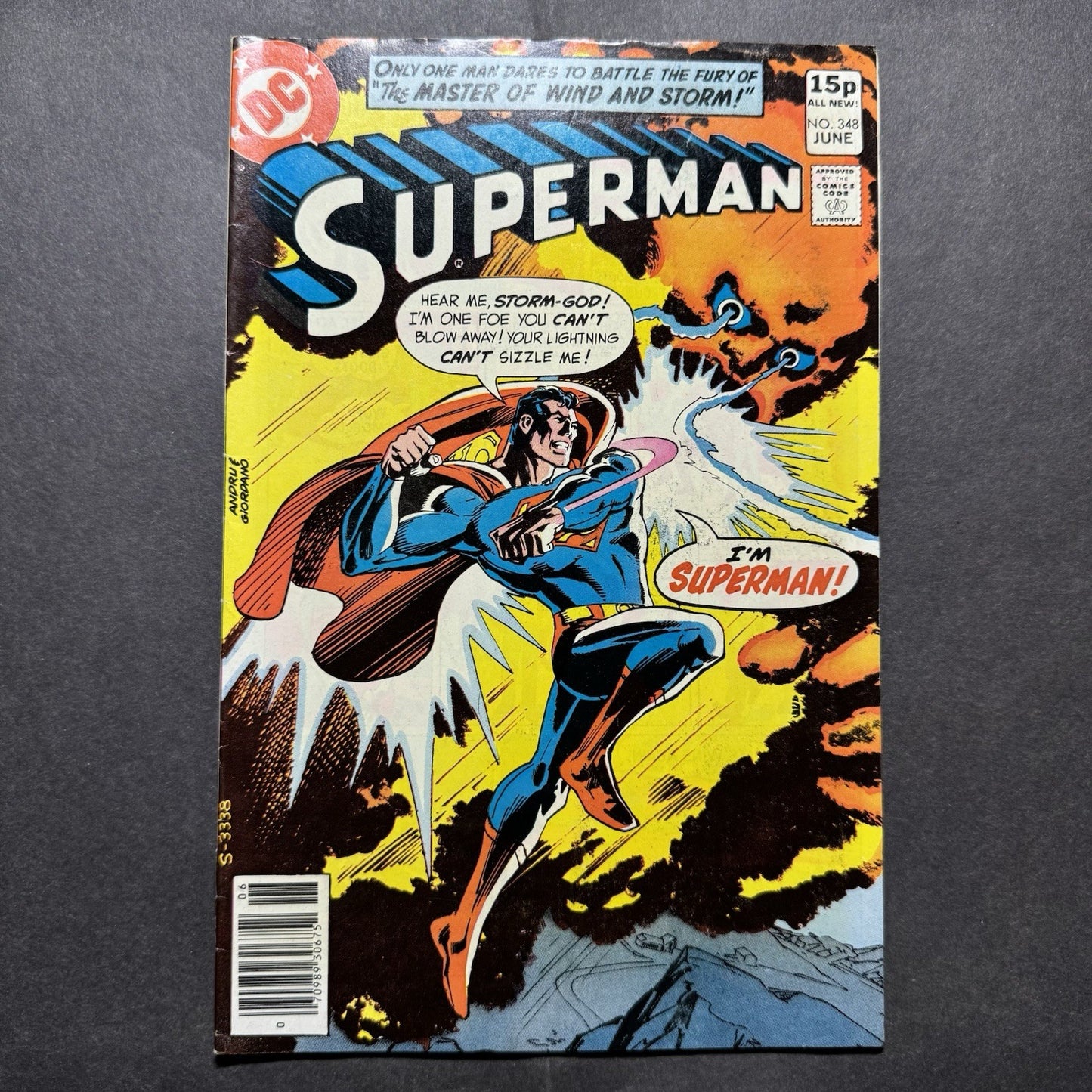Superman 348 - Bronze Age Dc Comics 1980