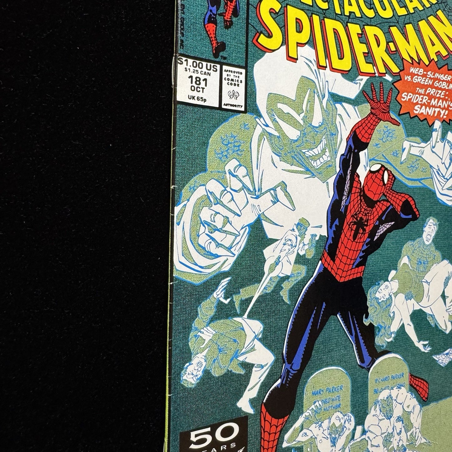 Spectacular Spider-Man 181 - Copper Age Marvel Comics 1991