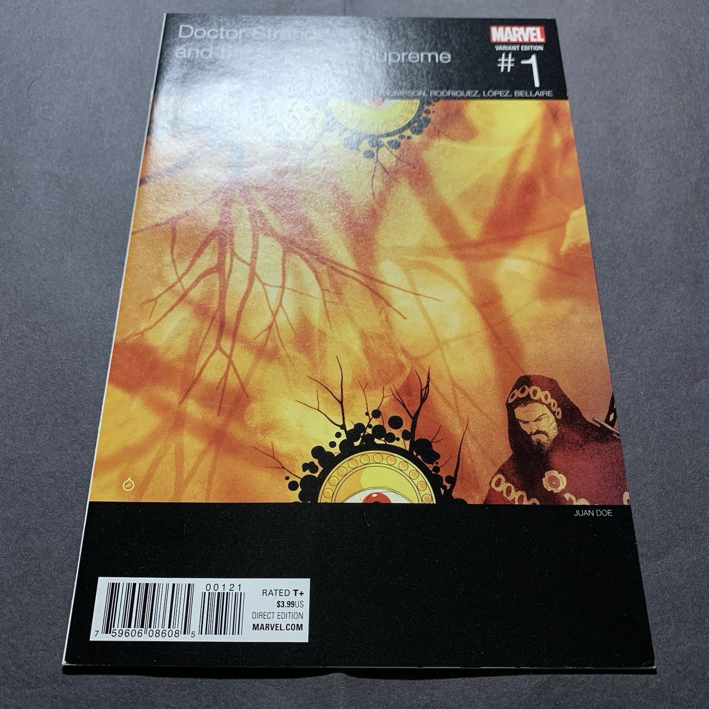 Doctor Strange and the Sorcerers Supreme 1 Hip Hop Variant/ Marvel Comics 2016