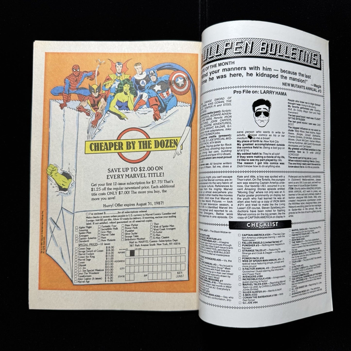 New Mutants 56 - Copper Age Marvel Comics 1987