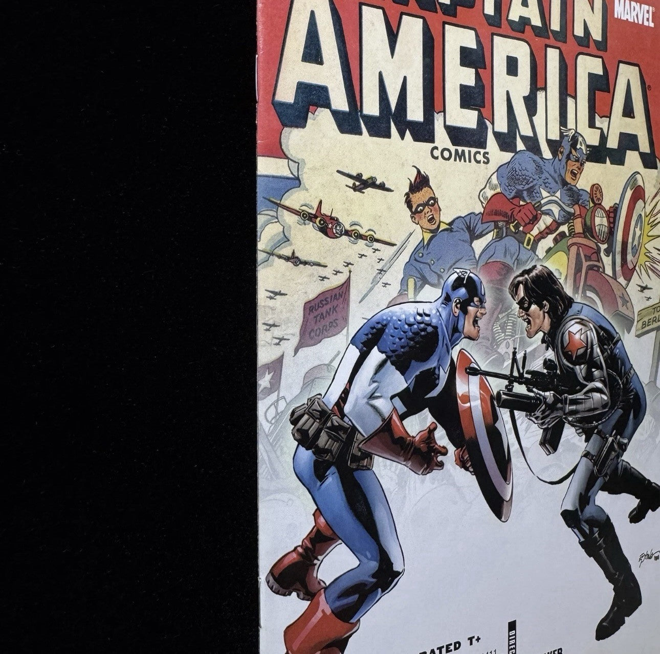 Captain America 14 - Falcon And Winter Soldier First Meeting - Modern Age 2006