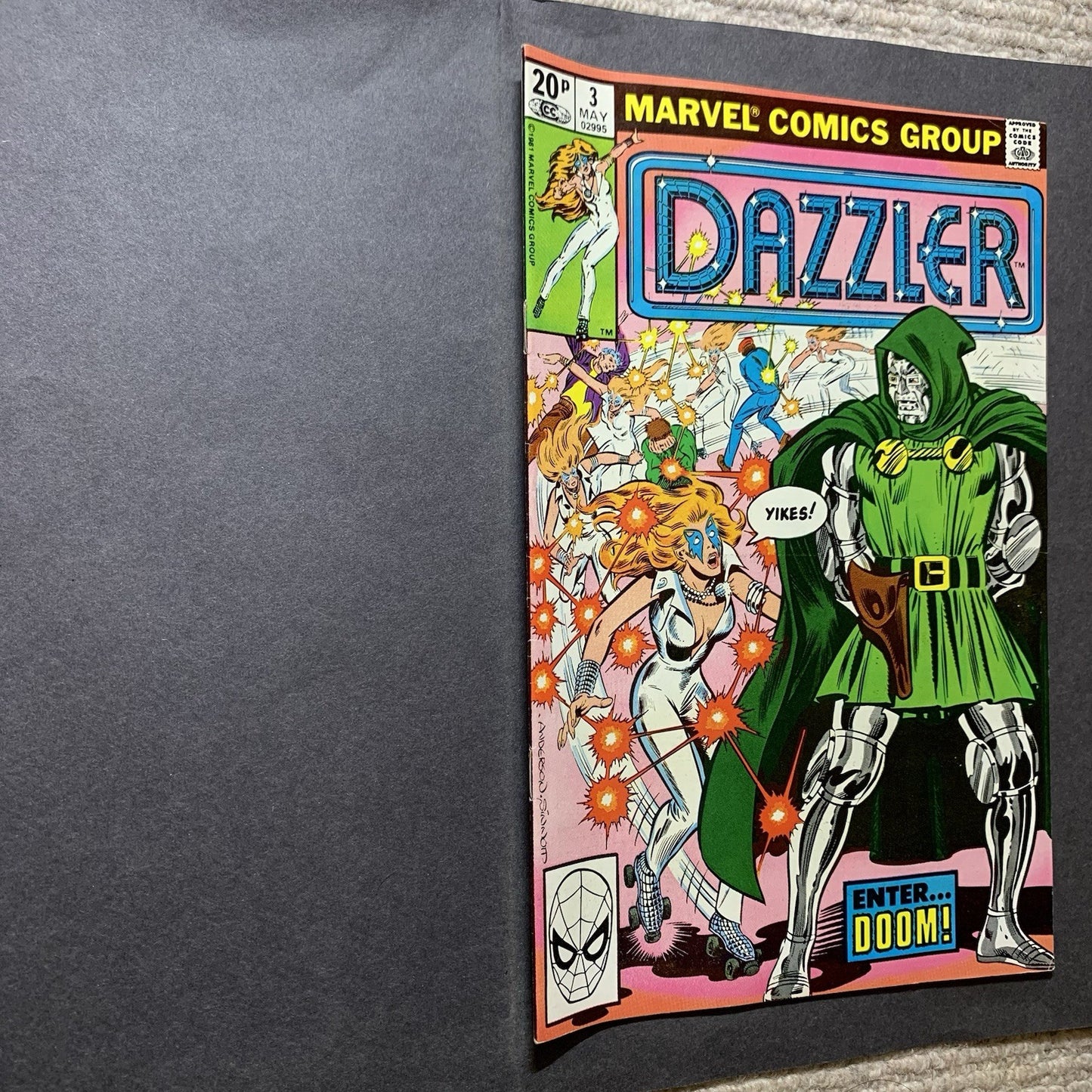 Dazzler 3/ Bronze Age marvel comics 1981