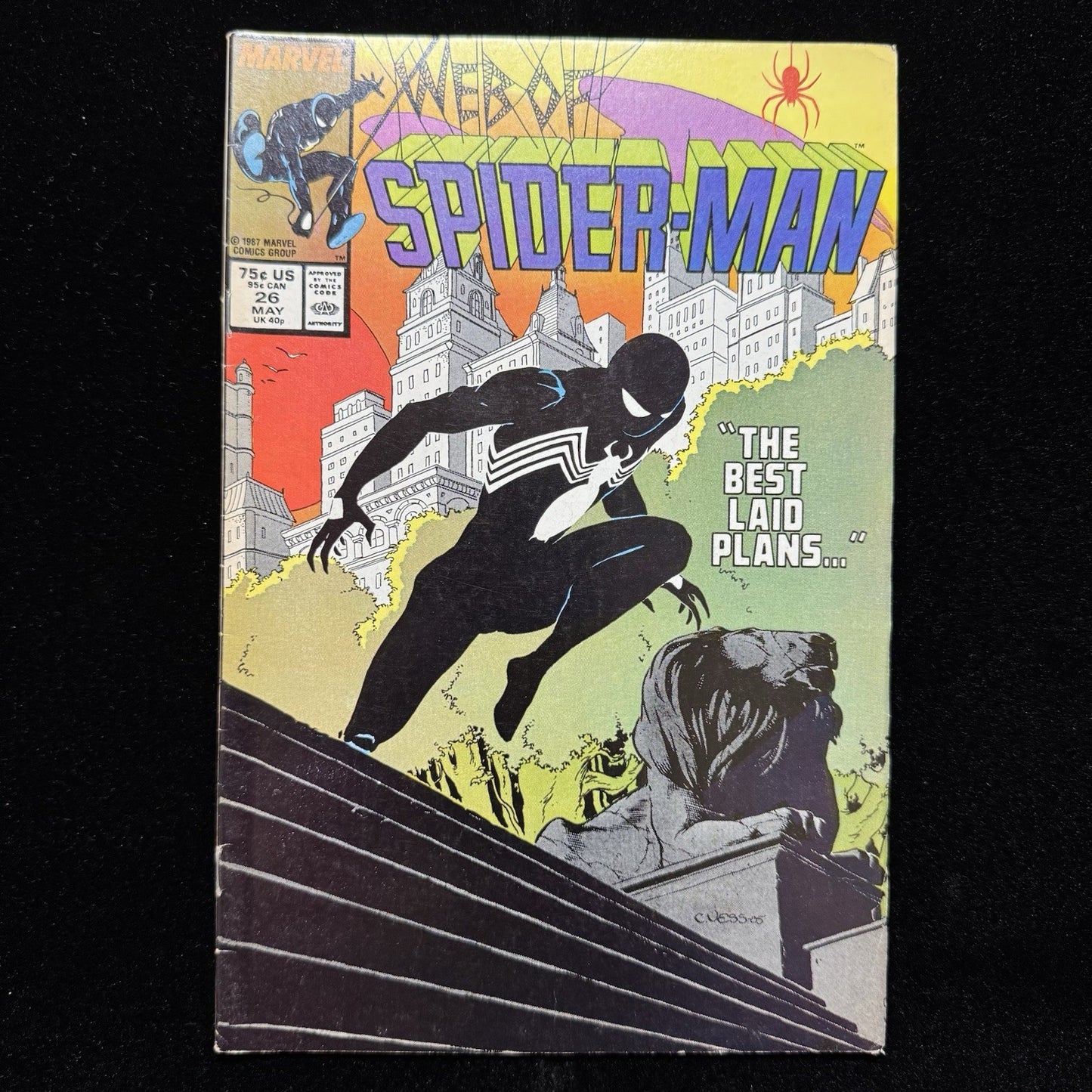 Web Of Spider-Man 26 - Copper Age Marvel Comics 1987