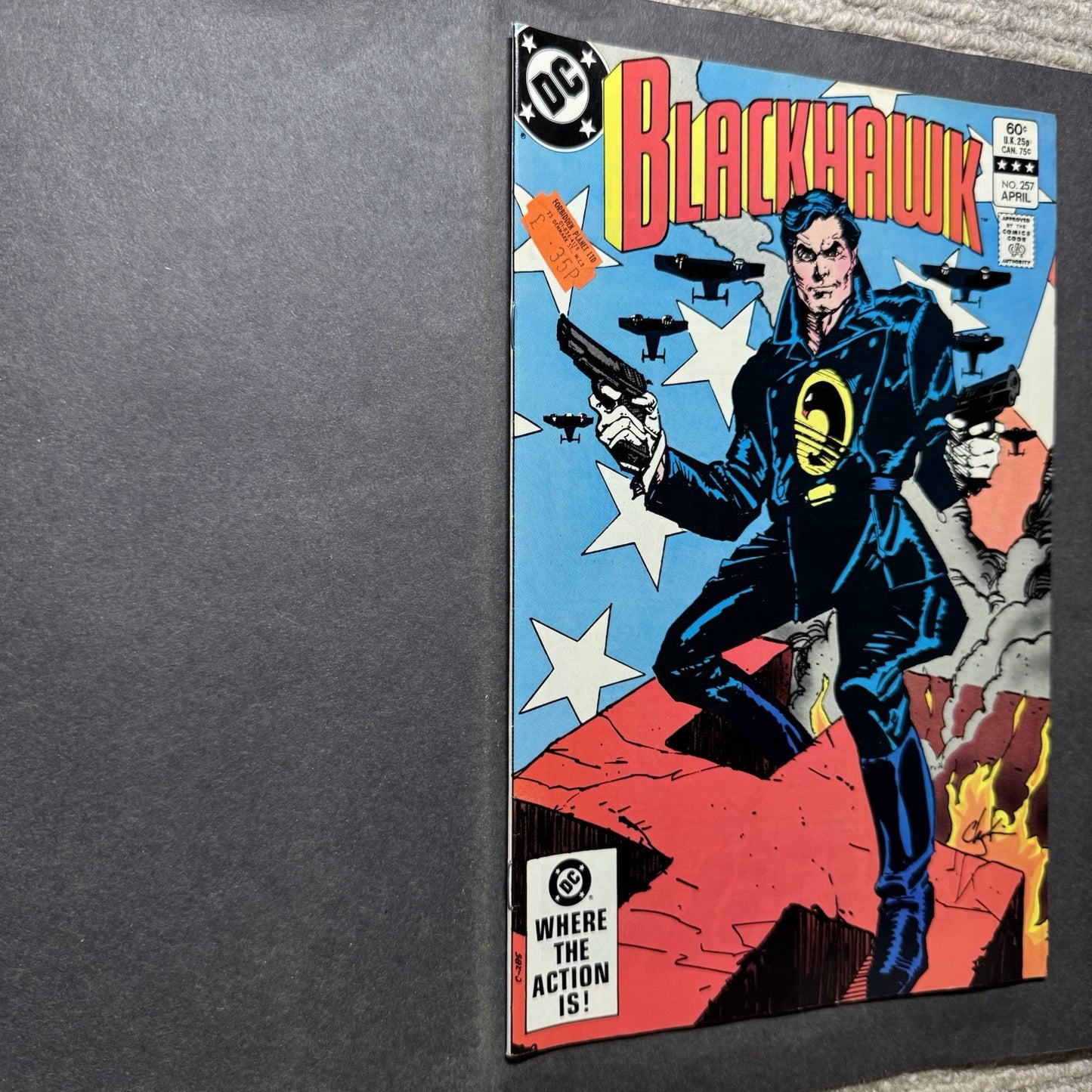 Blackhawk 257 - Bronze Age Dc Comics 1983