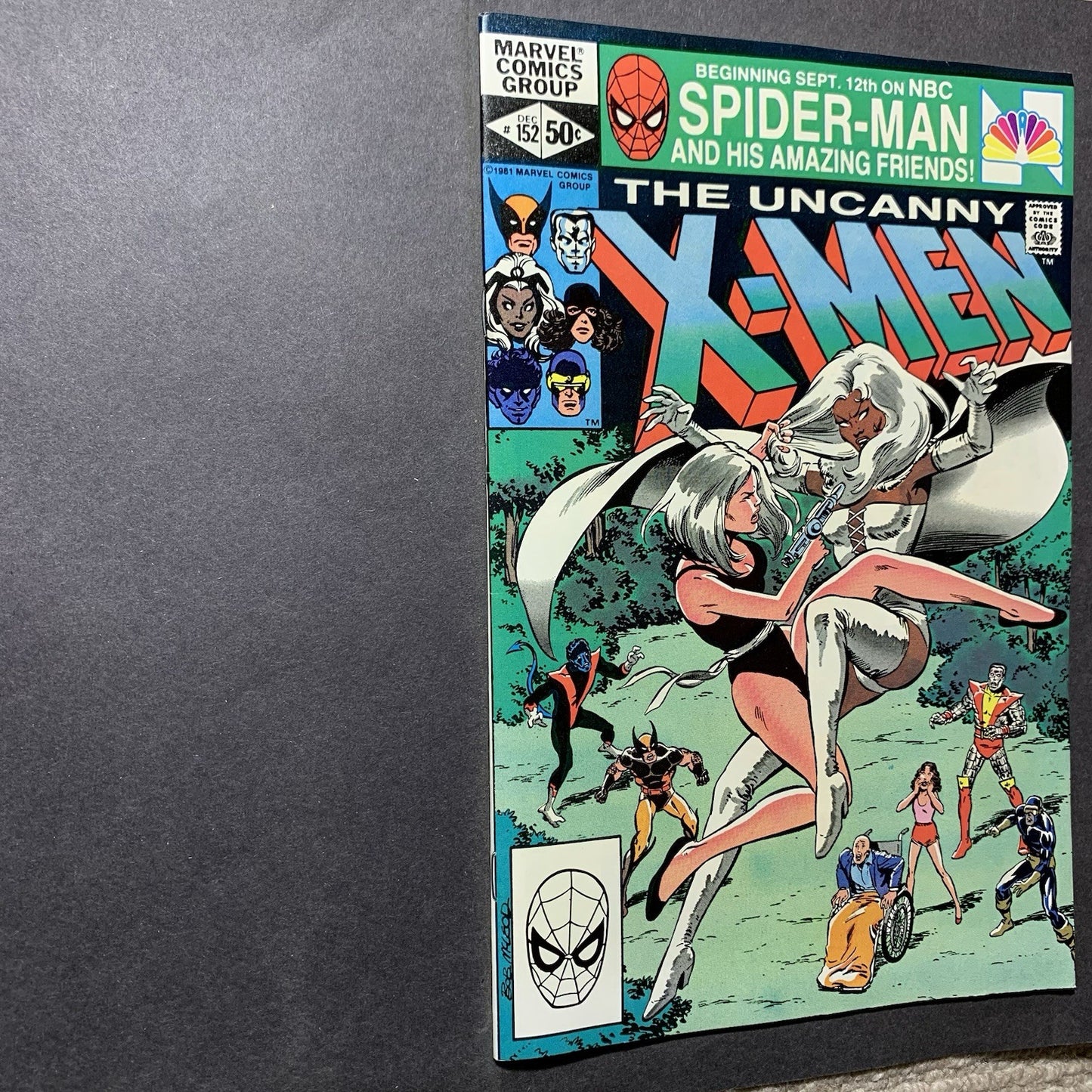 Uncanny x-men 152/ Bronze Age Marvel Comics 1981