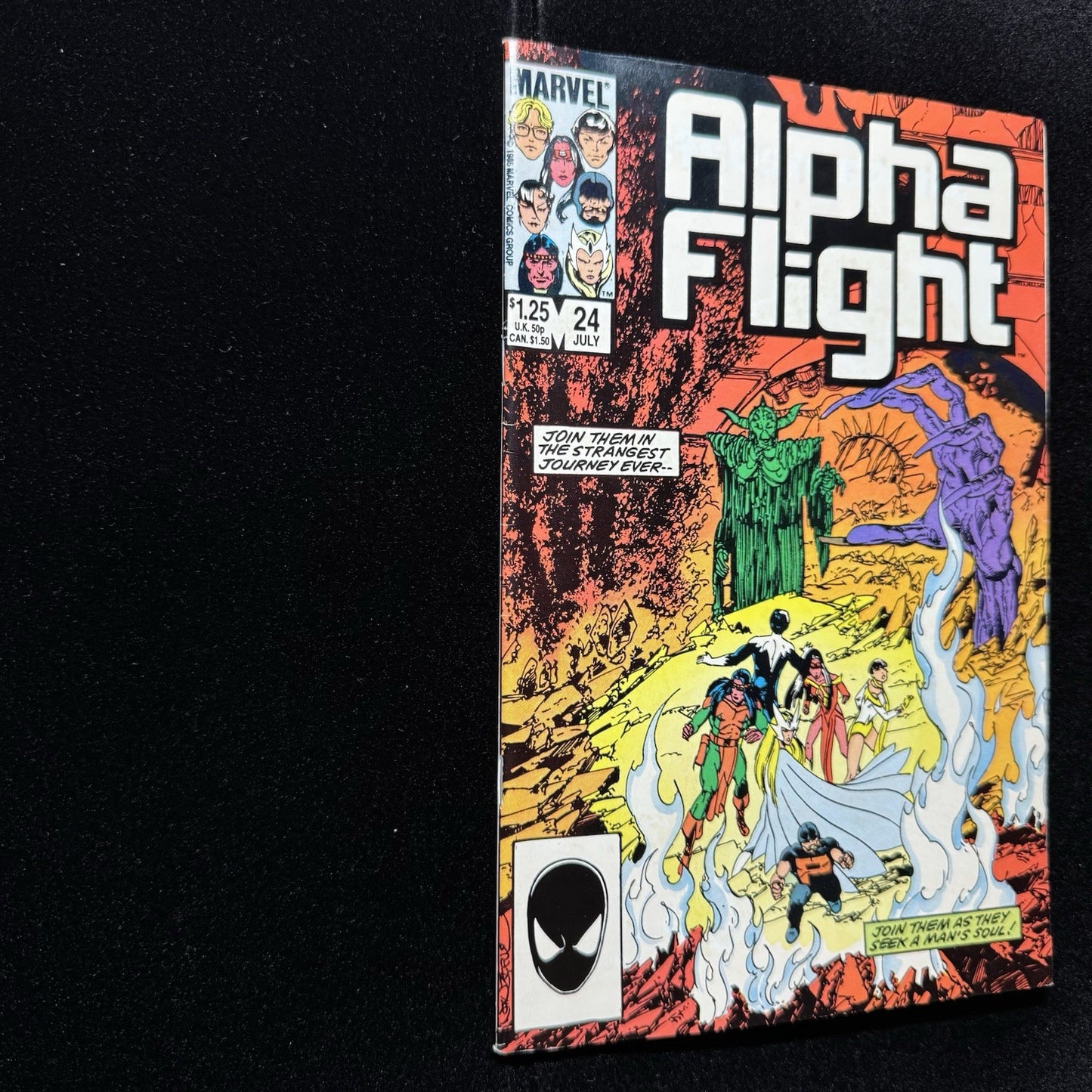Alpha Flight 24 - Copper Age Marvel Comics 1985