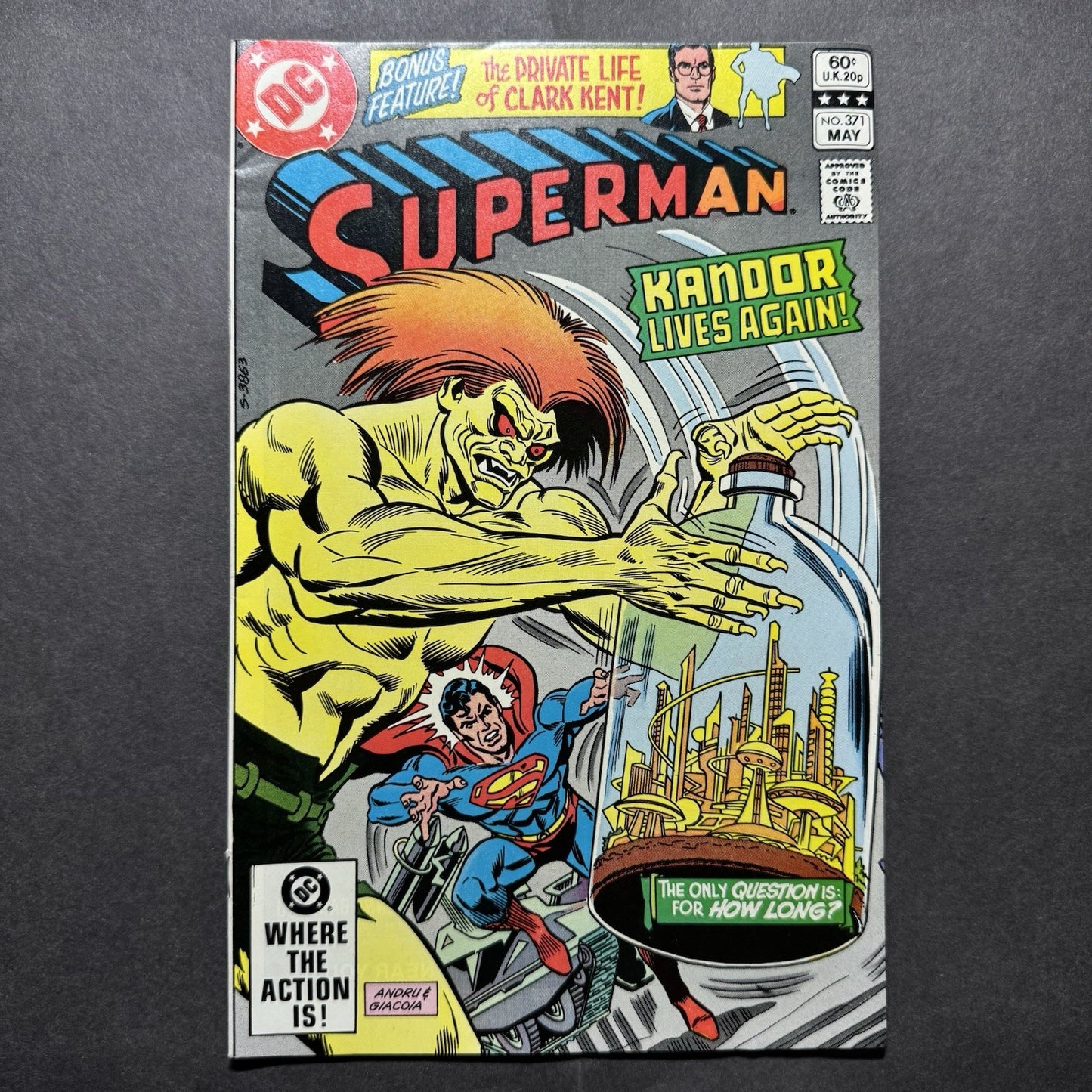 Superman 371 - Bronze Age Dc Comics 1982