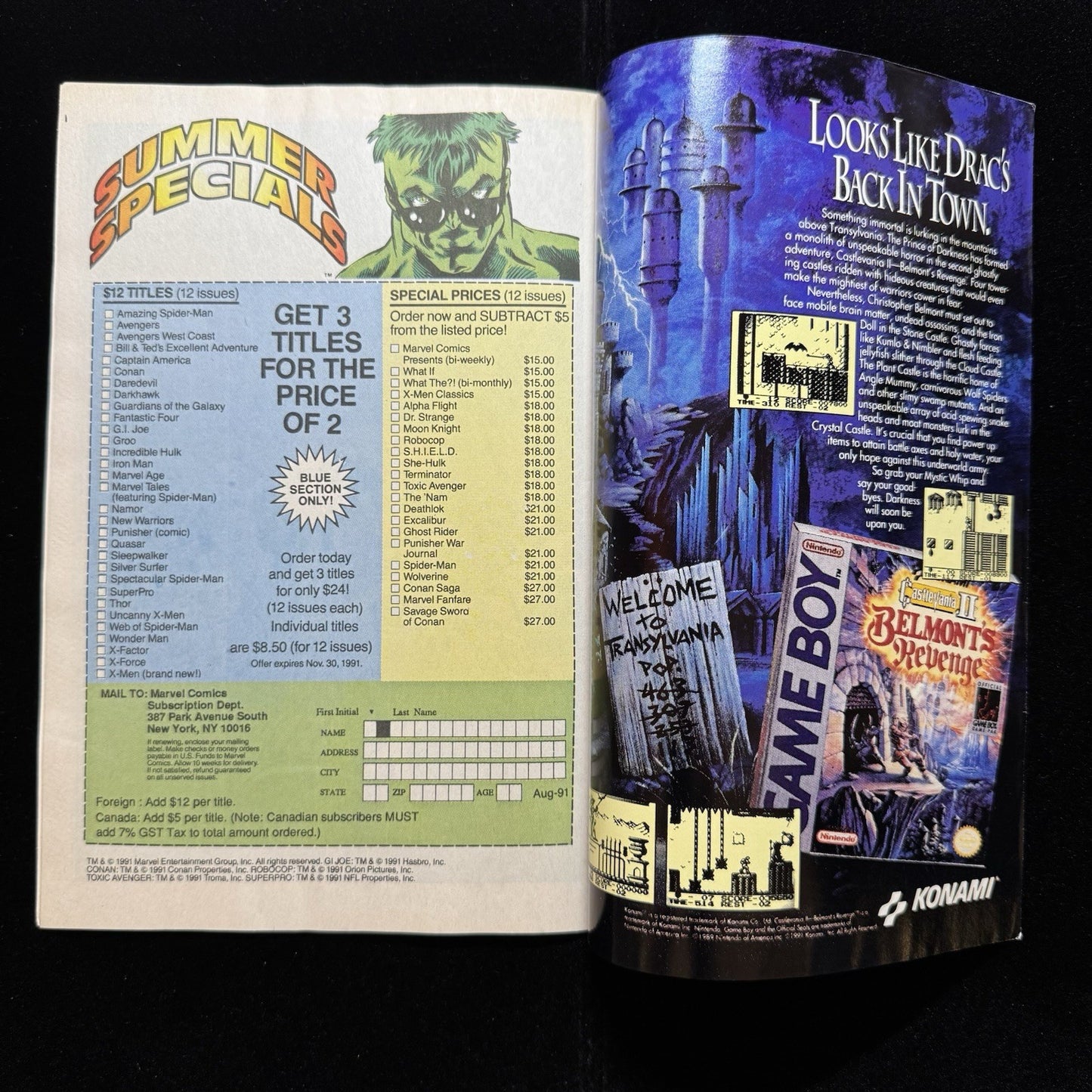 Spectacular Spider-Man 181 - Copper Age Marvel Comics 1991