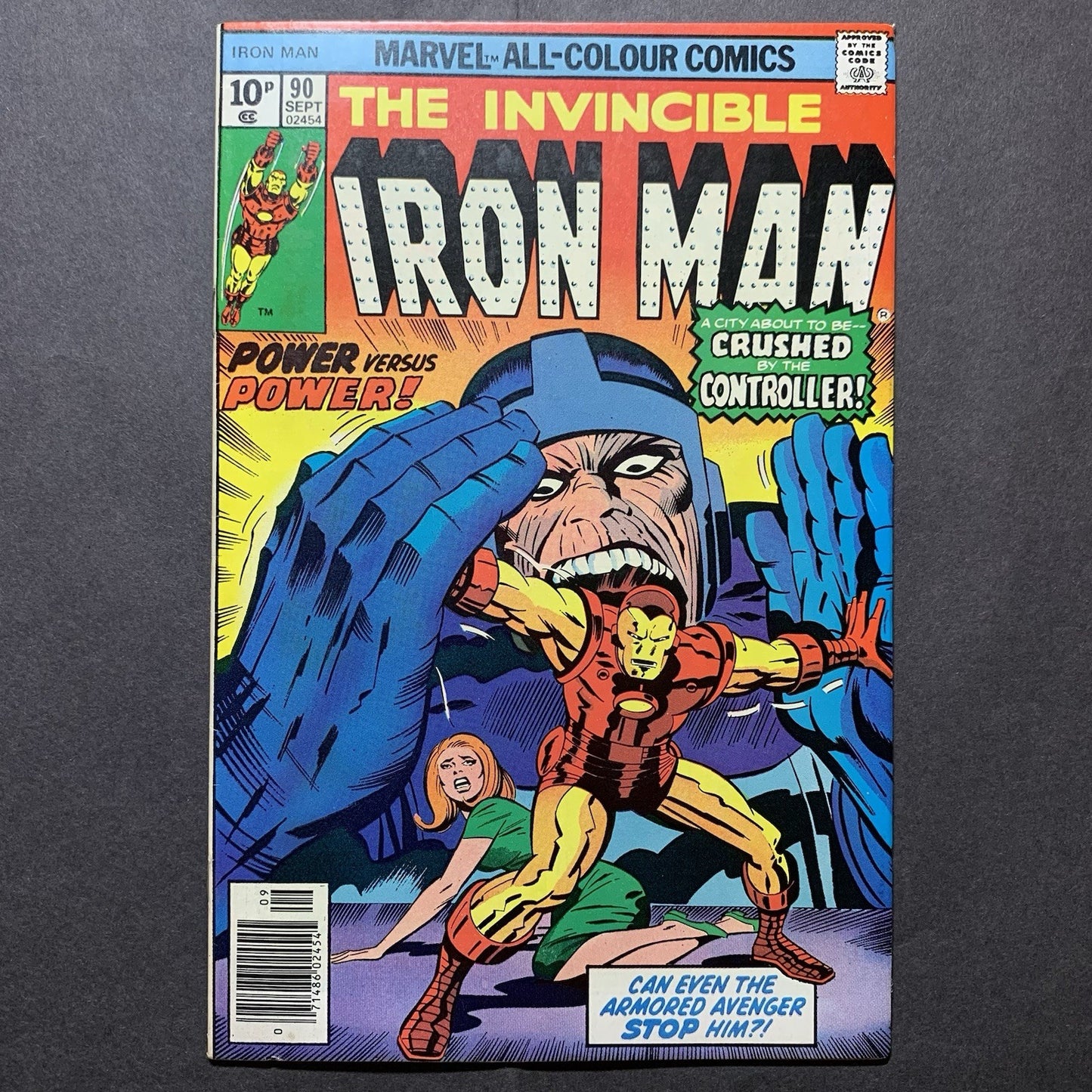 Invincible Iron Man 90/ Bronze Age Marvel Comics 1976/ High Grade
