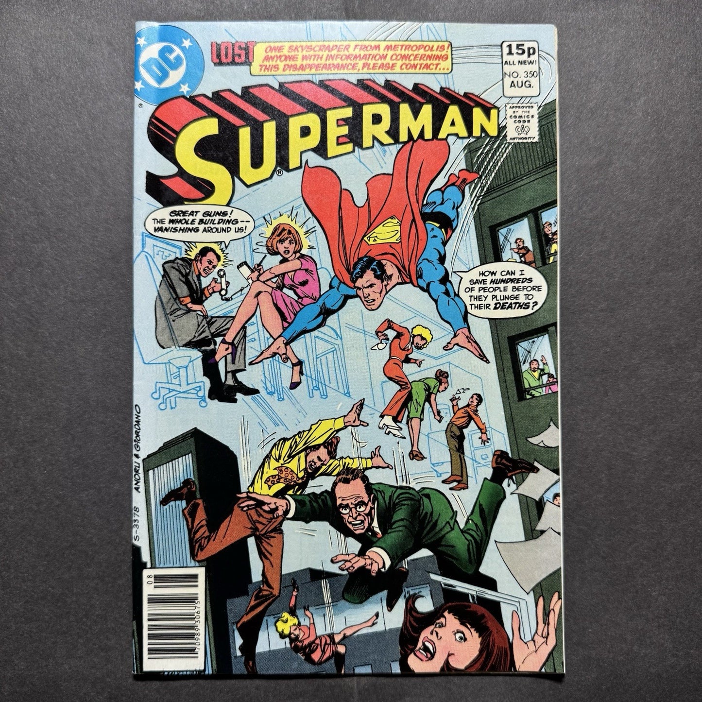 Superman 350 - Bronze Age Dc Comics 1980