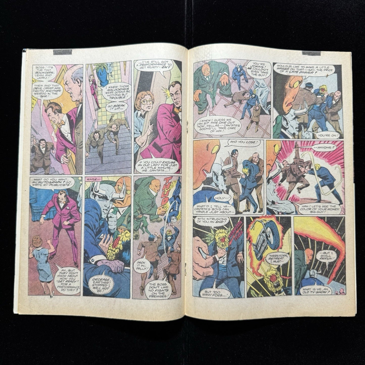 Blue Devil 22 - Copper Age Dc Comics 1986
