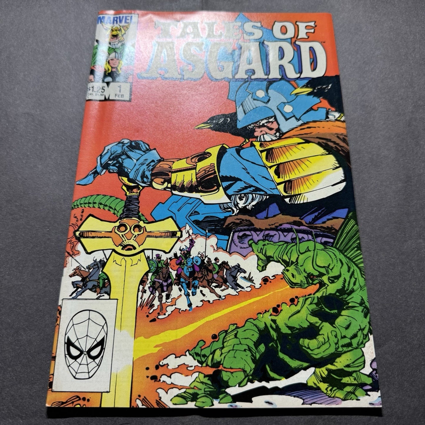 Tales Of Asgard 1 - Copper Age Marvel Comics 1984