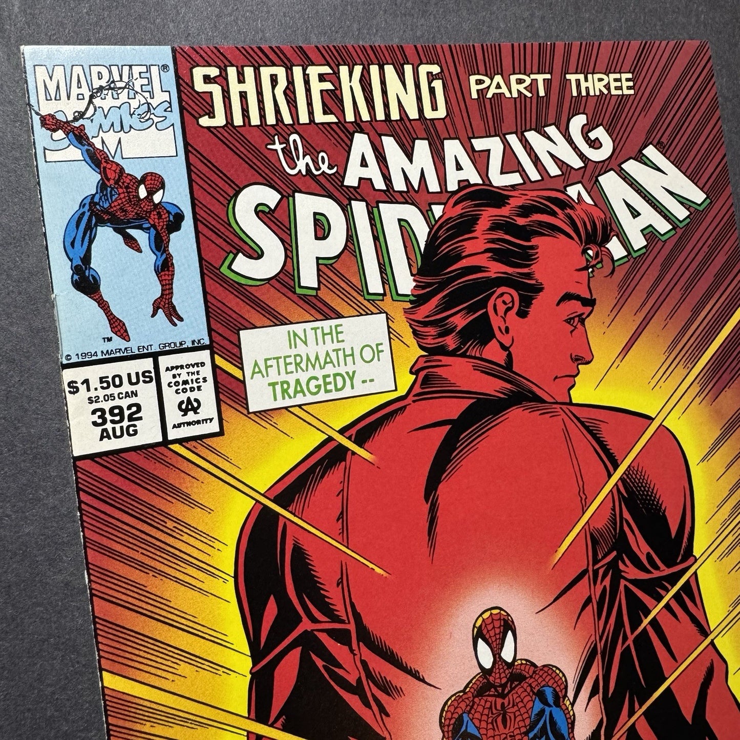 Amazing Spider-Man 392 - Cover Homage Of Amazing Spider-Man 50 - Marvel 1994