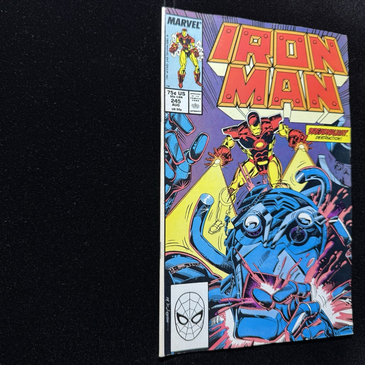 Iron Man 245 - Copper Age Marvel Comics 1989