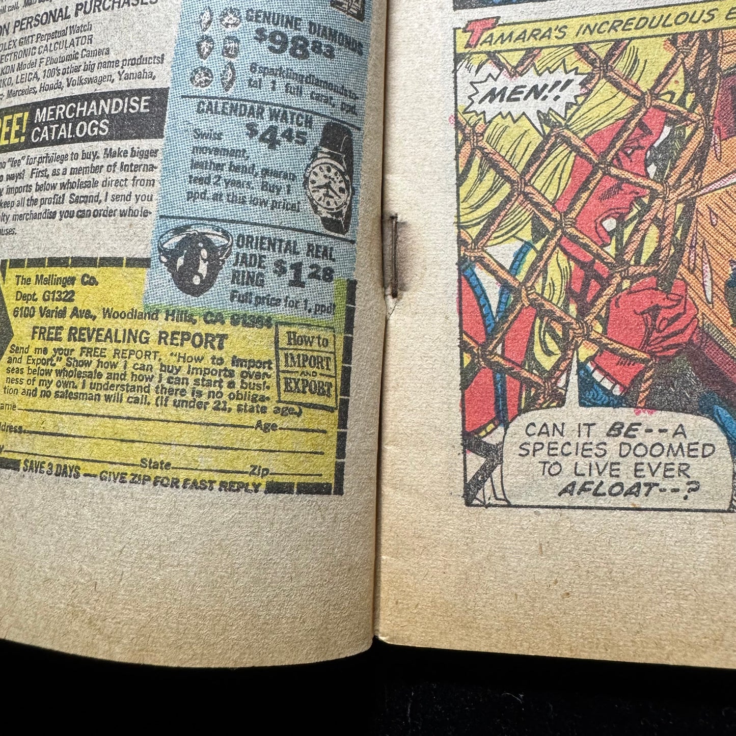 Sub-Mariner 59 - Battle Of Sub-Mariner Vs Thor - Bronze Age Marvel Comics 1973