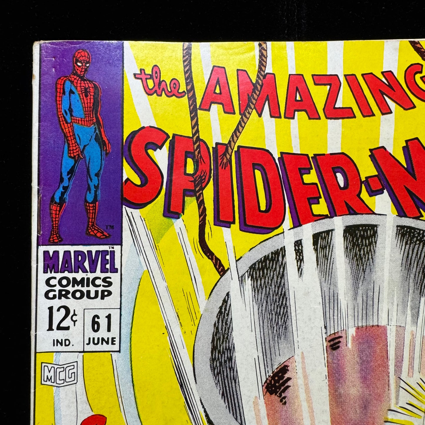 Amazing Spider-Man 61 - 1st Cover App Of Gwen Stacy - Silver Age Marvel 1968