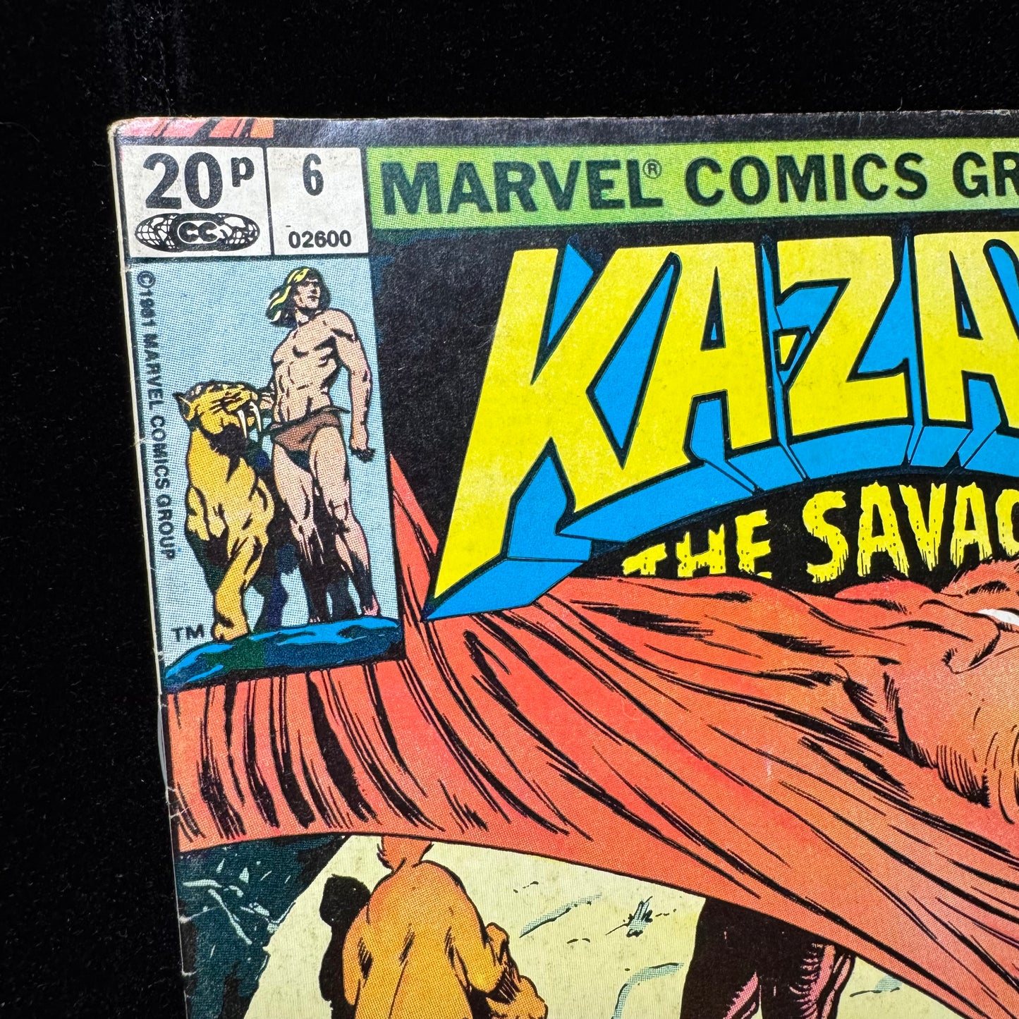 Ka-Zar The Savage 6 - Bronze Age Marvel Comics 1981