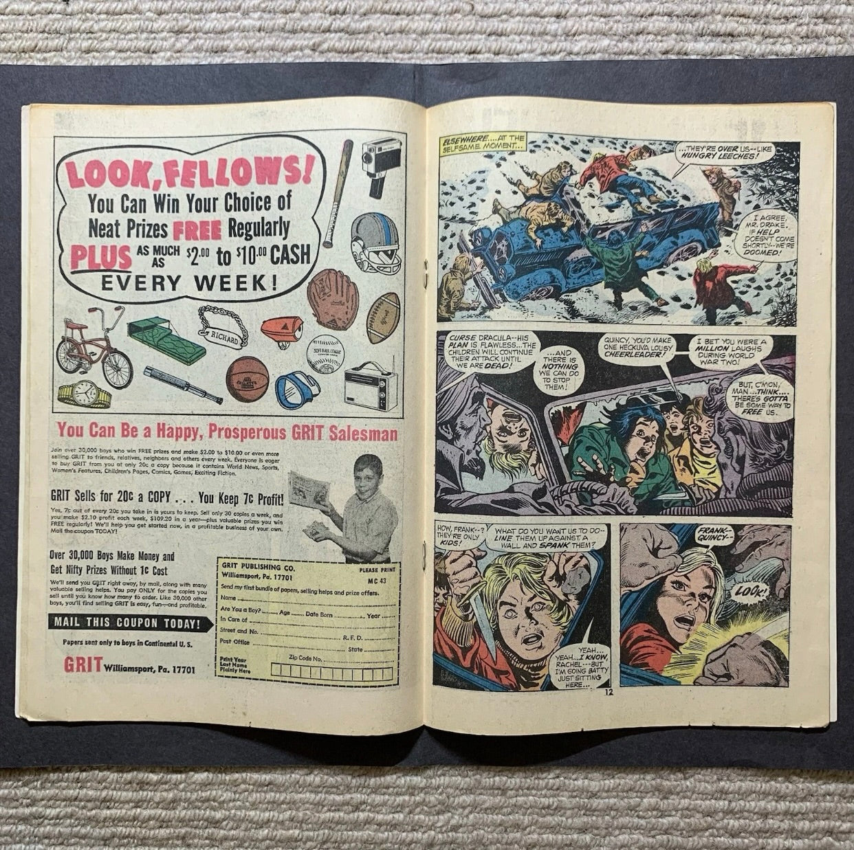 Tomb Of Dracula 8/ Bronze Age Marvel Comics 1973