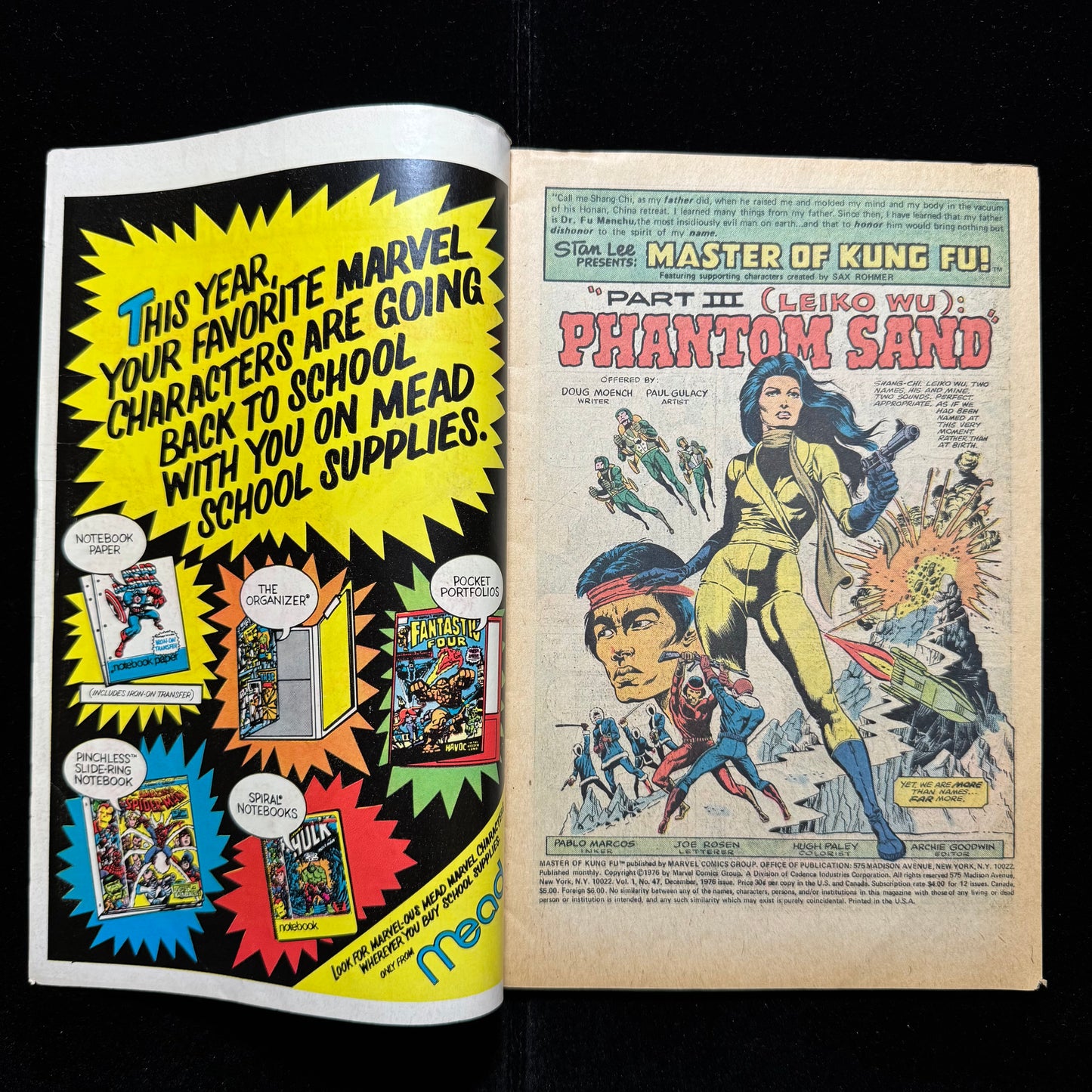 Master Of Kung Fu 47 - Bronze Age Marvel Comics 1976