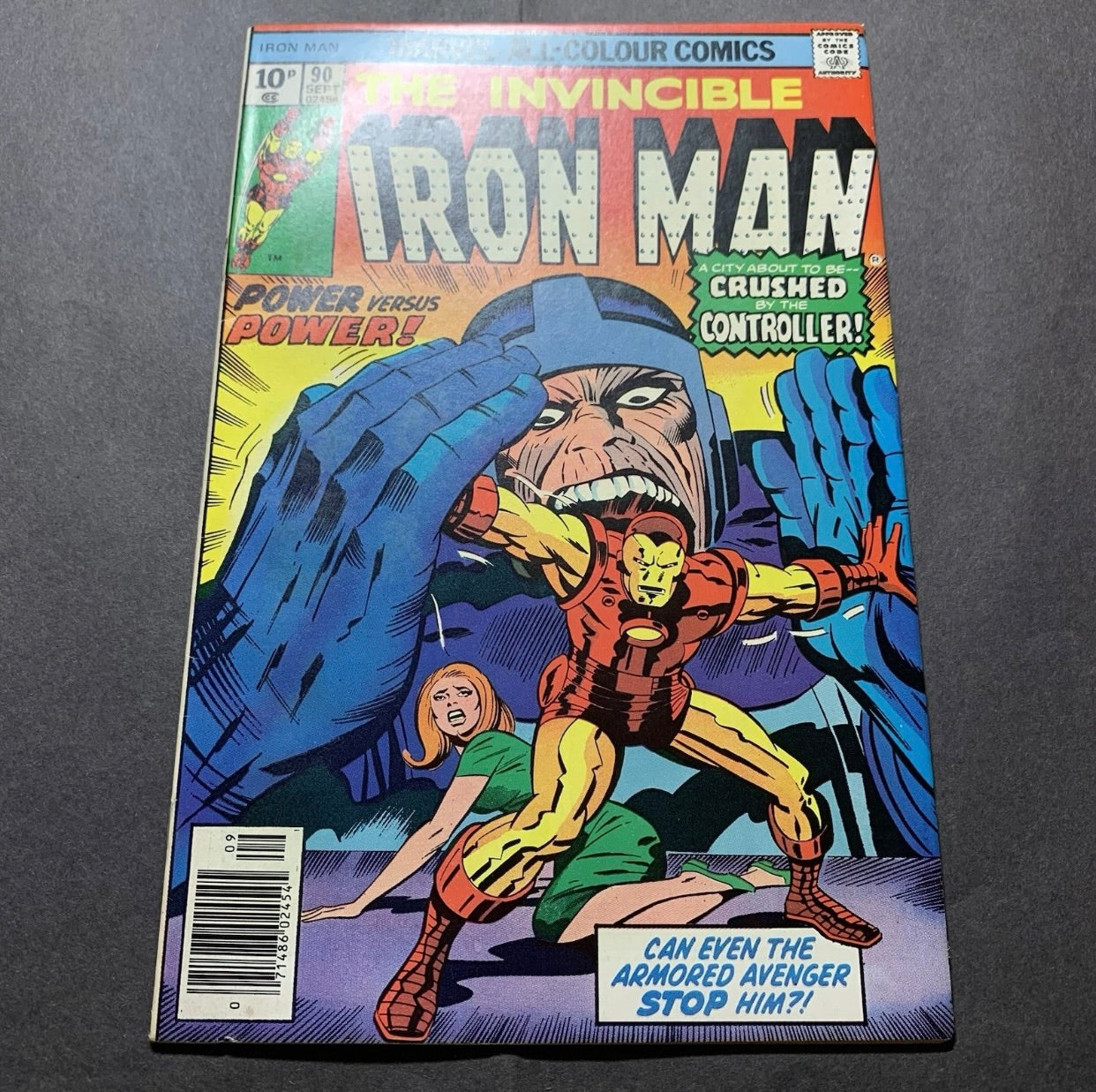 Invincible Iron Man 90/ Bronze Age Marvel Comics 1976/ High Grade