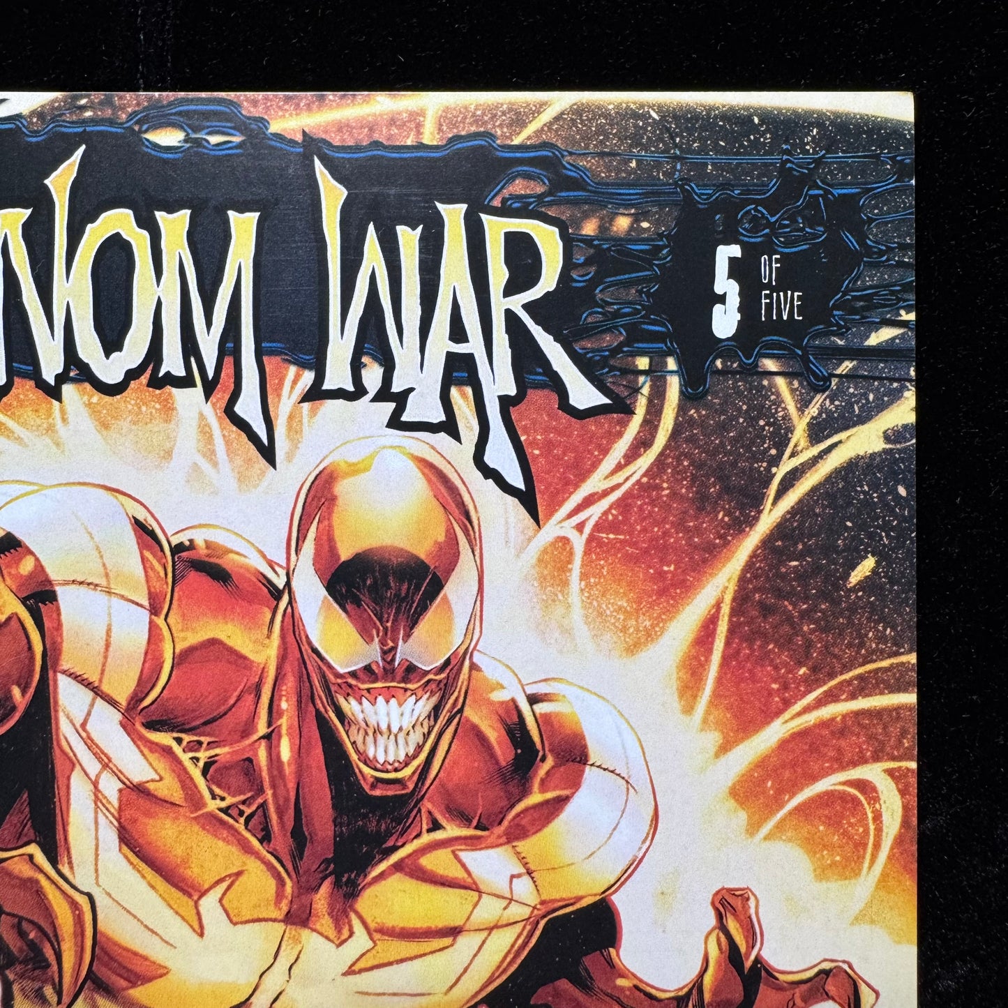 Venom War 5 - 1st Appearance Of Eganrac - Modern Age Marvel Comics 2024
