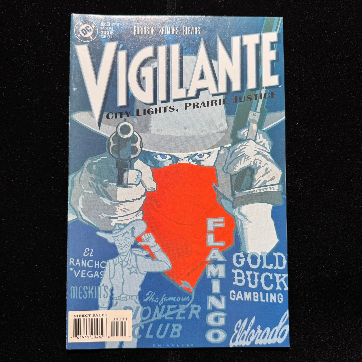 Vigilante: City Lights, Prairie Justice 1-4 - Full Set - Modern Age Dc 1995