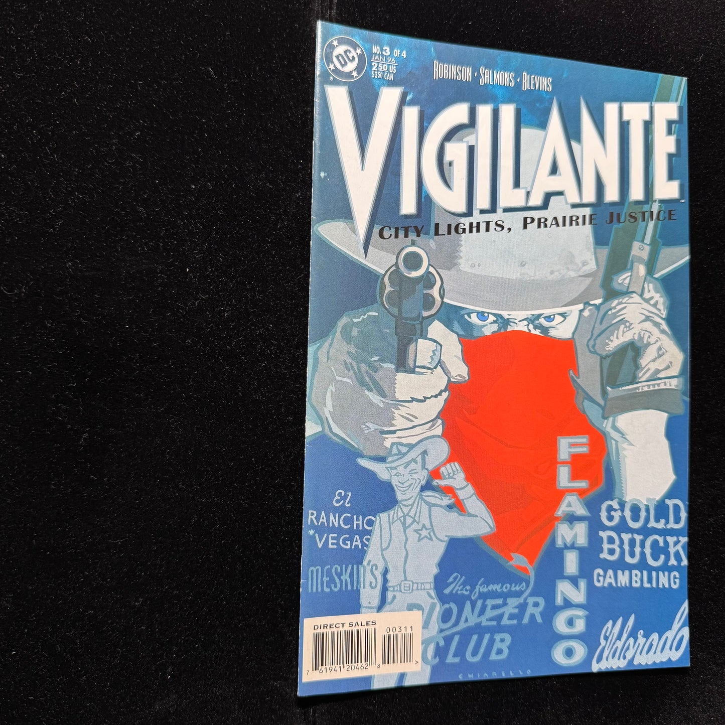 Vigilante: City Lights, Prairie Justice 1-4 - Full Set - Modern Age Dc 1995