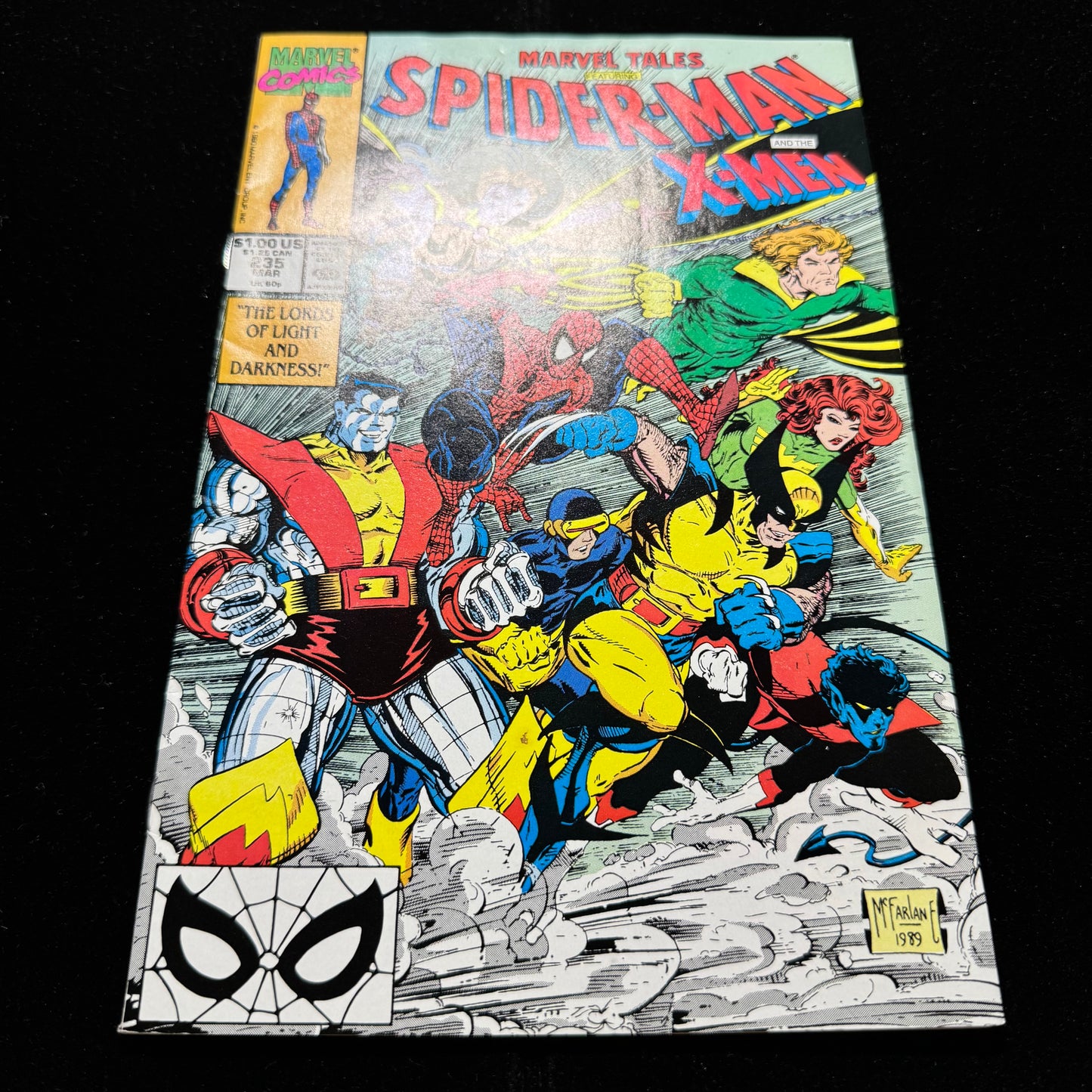 Marvel Tales 135 - Cover Art By Todd McFarlane - Copper Age Marvel Comics 1990