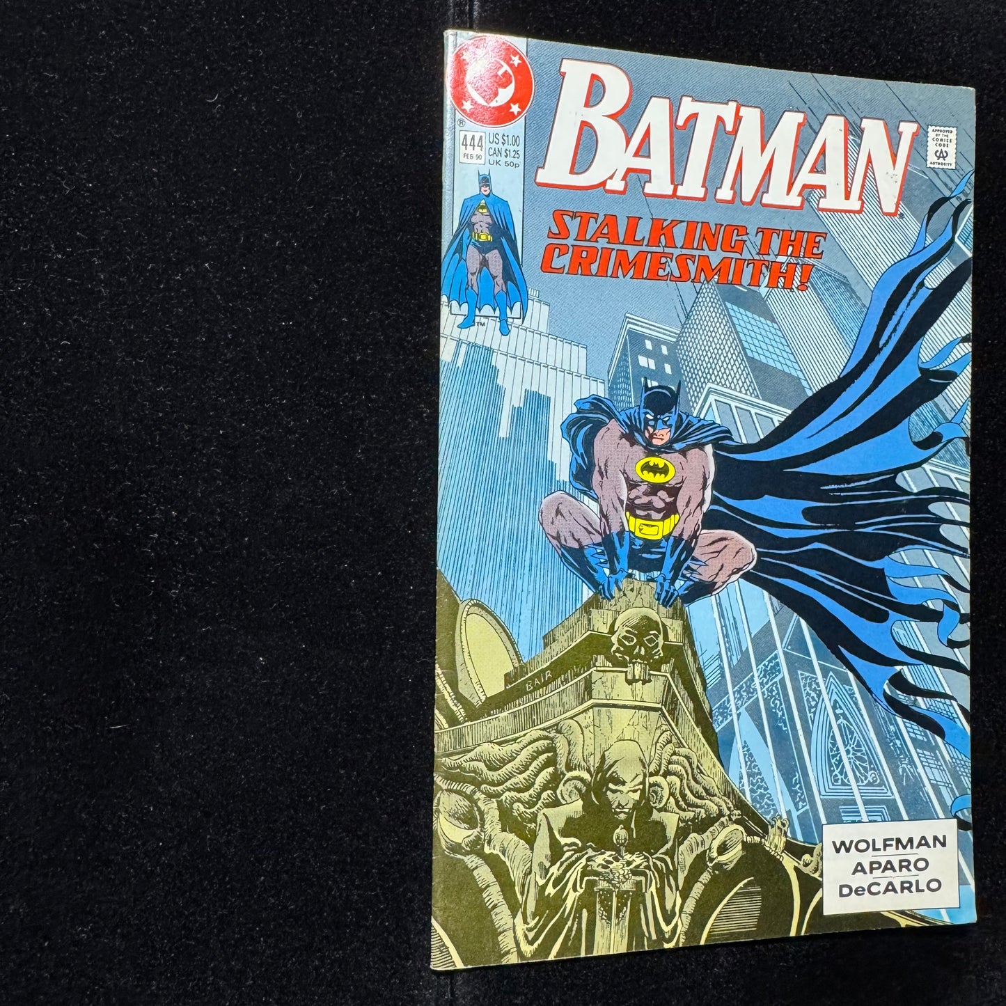 Batman 444 - Copper Age Dc Comics 1990