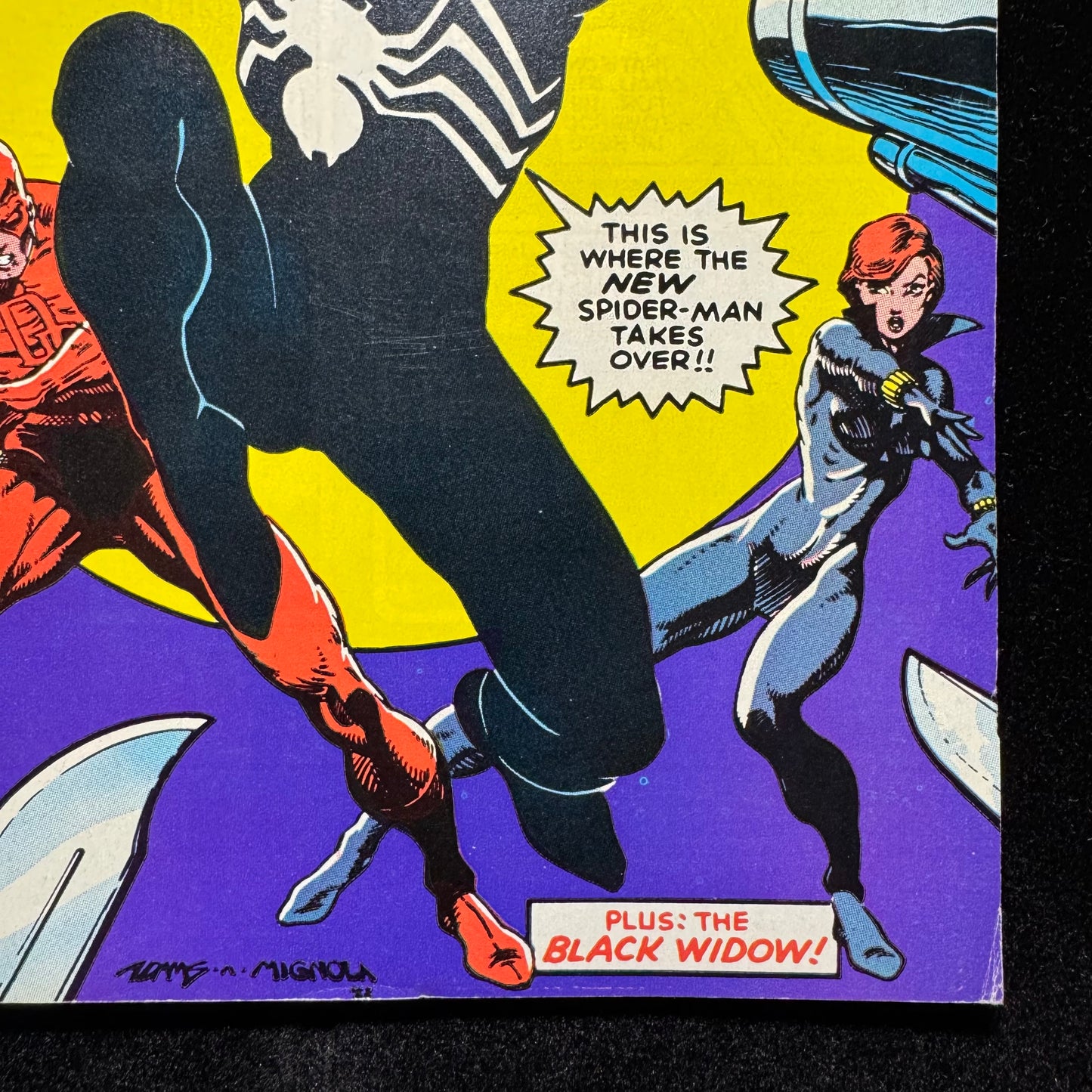 Marvel Team Up 141 - 2nd Appearance Of Symbiote - Copper Age Marvel Comics 1984