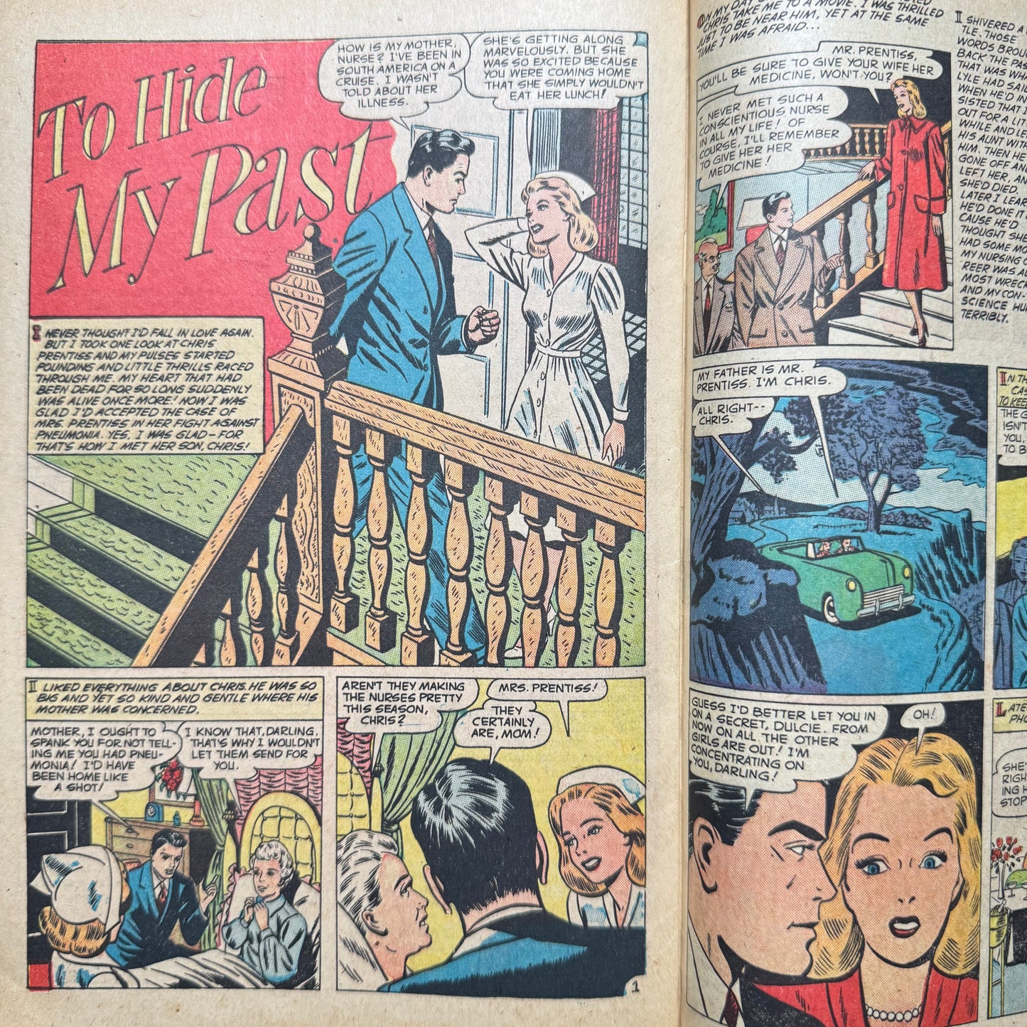 Love At First Sight 4 - Scarce Golden Age Romance Ace Comics 1950