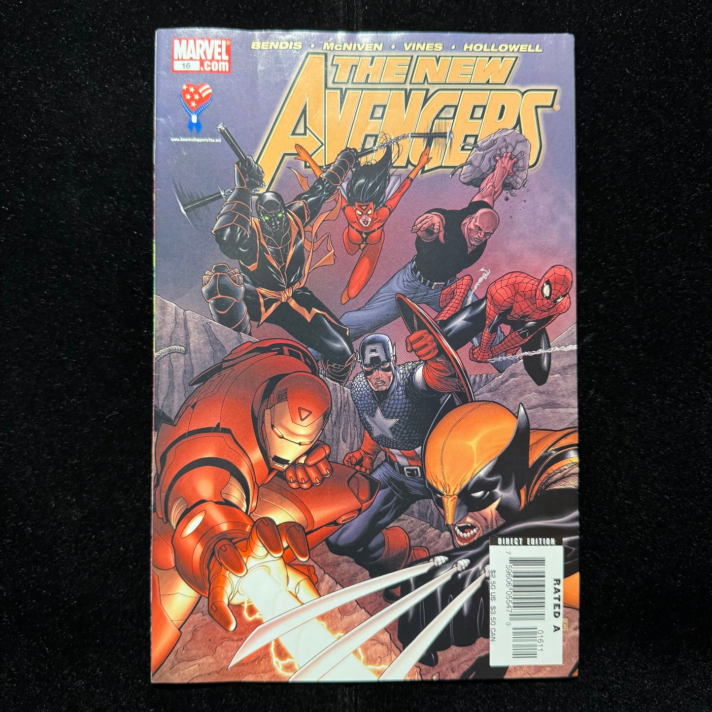 New Avengers 16 - 1st App Of The Collective - Modern Age Marvel Comics 2006