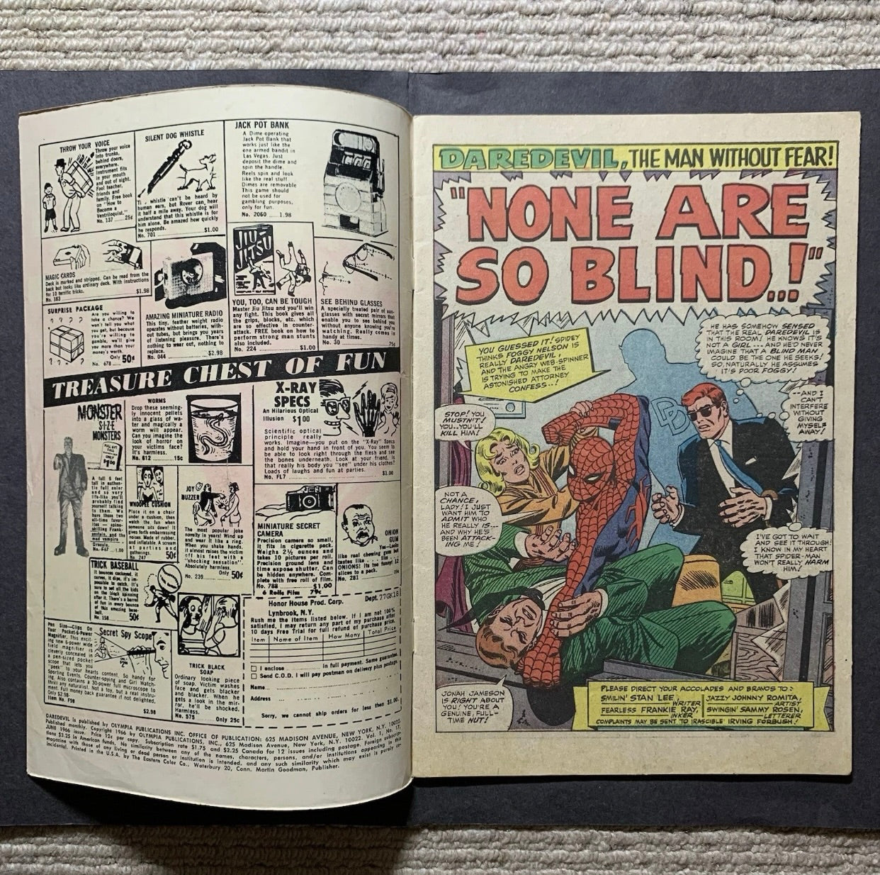 Daredevil 17/ Silver Age Marvel Comics 1966
